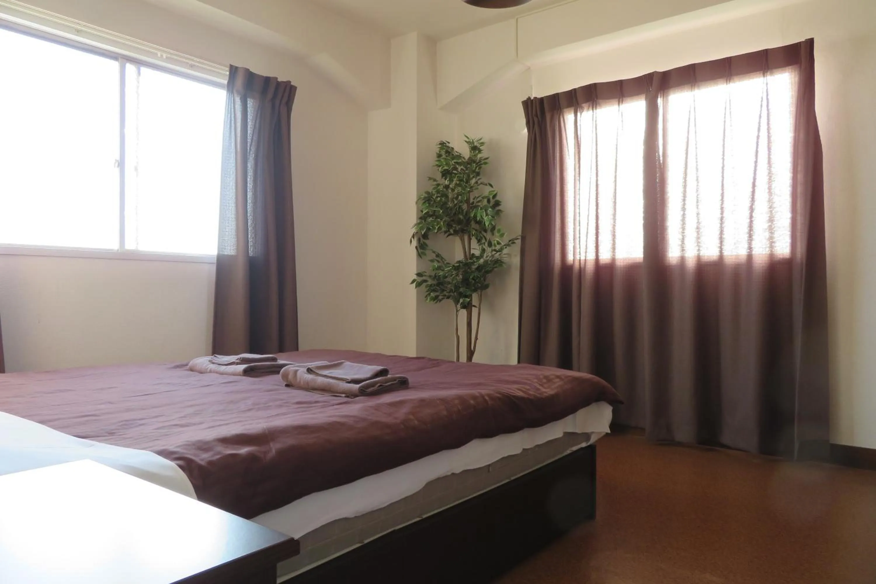 Bed in Sea View Court Kobe