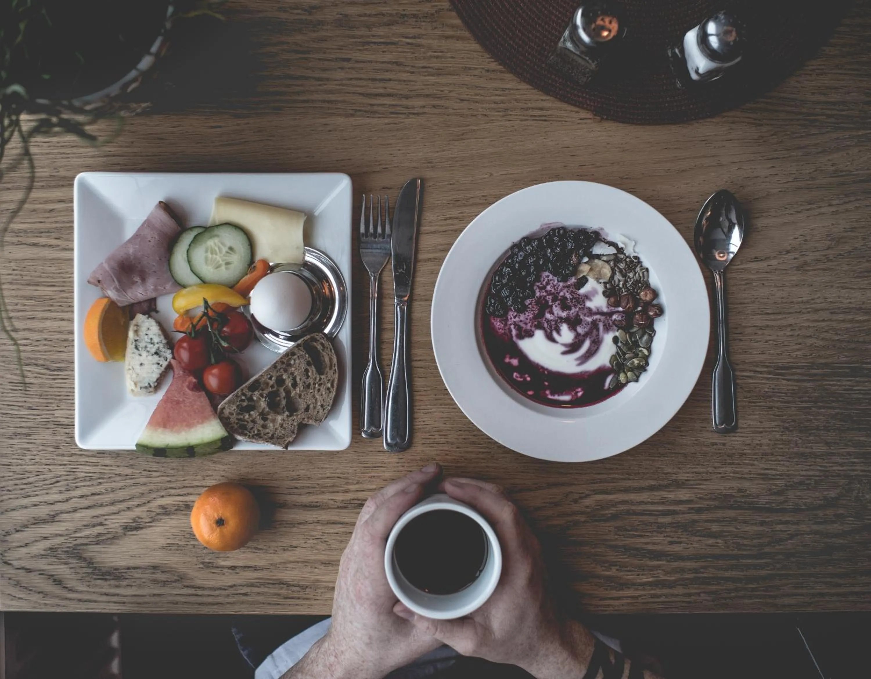 Food close-up in STF Hemavans Fjällcenter