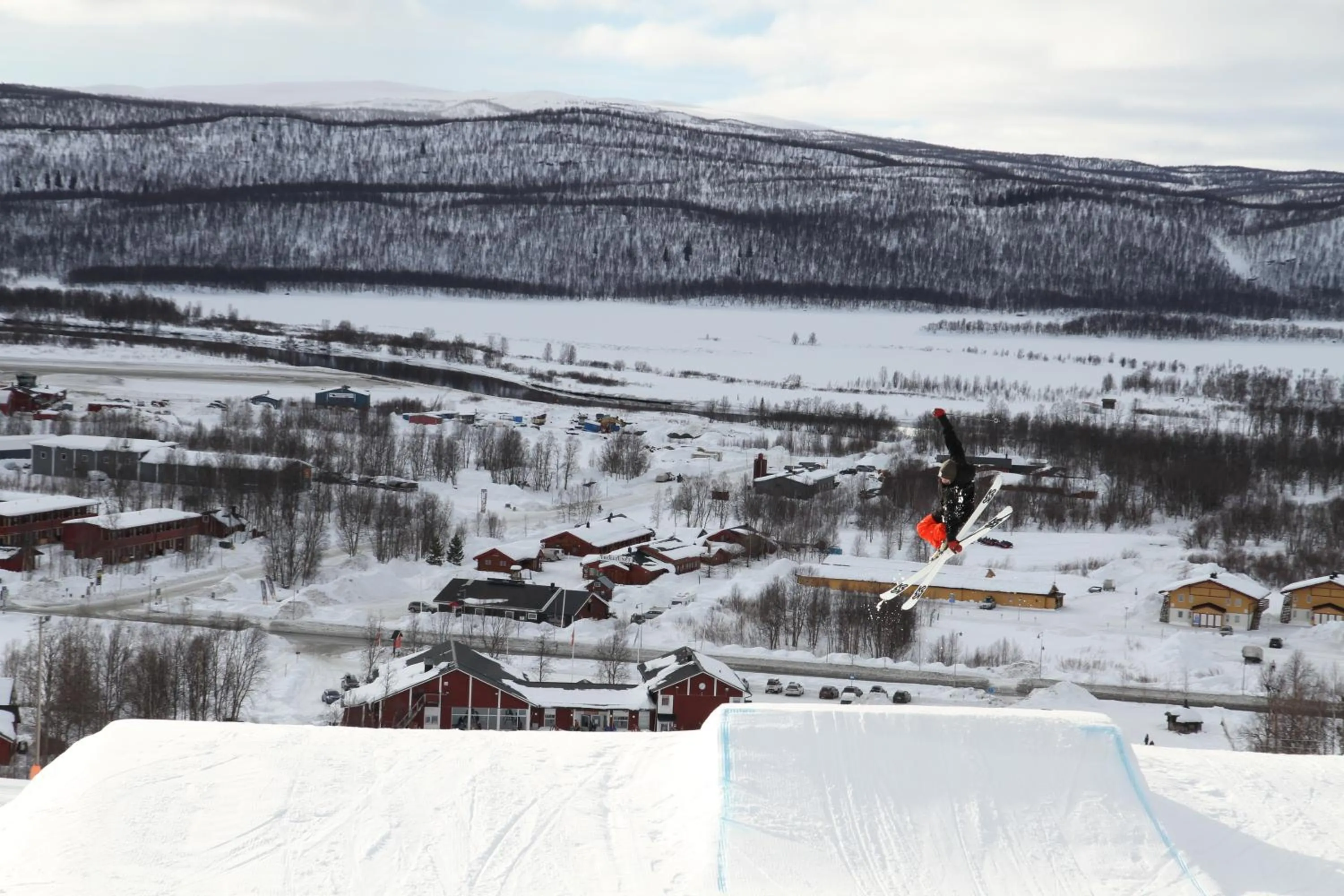 Natural landscape in STF Hemavans Fjällcenter
