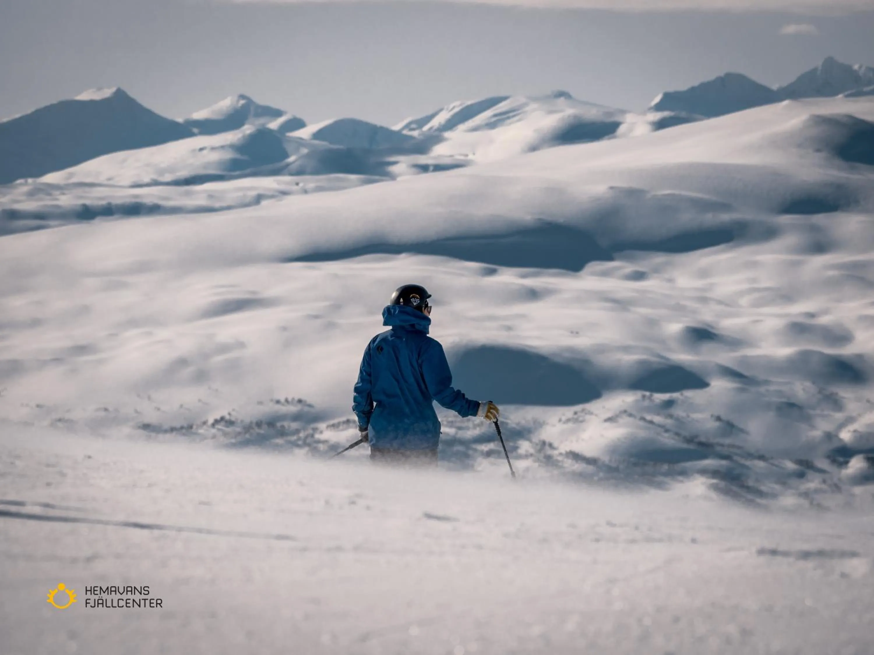 Winter in STF Hemavans Fjällcenter