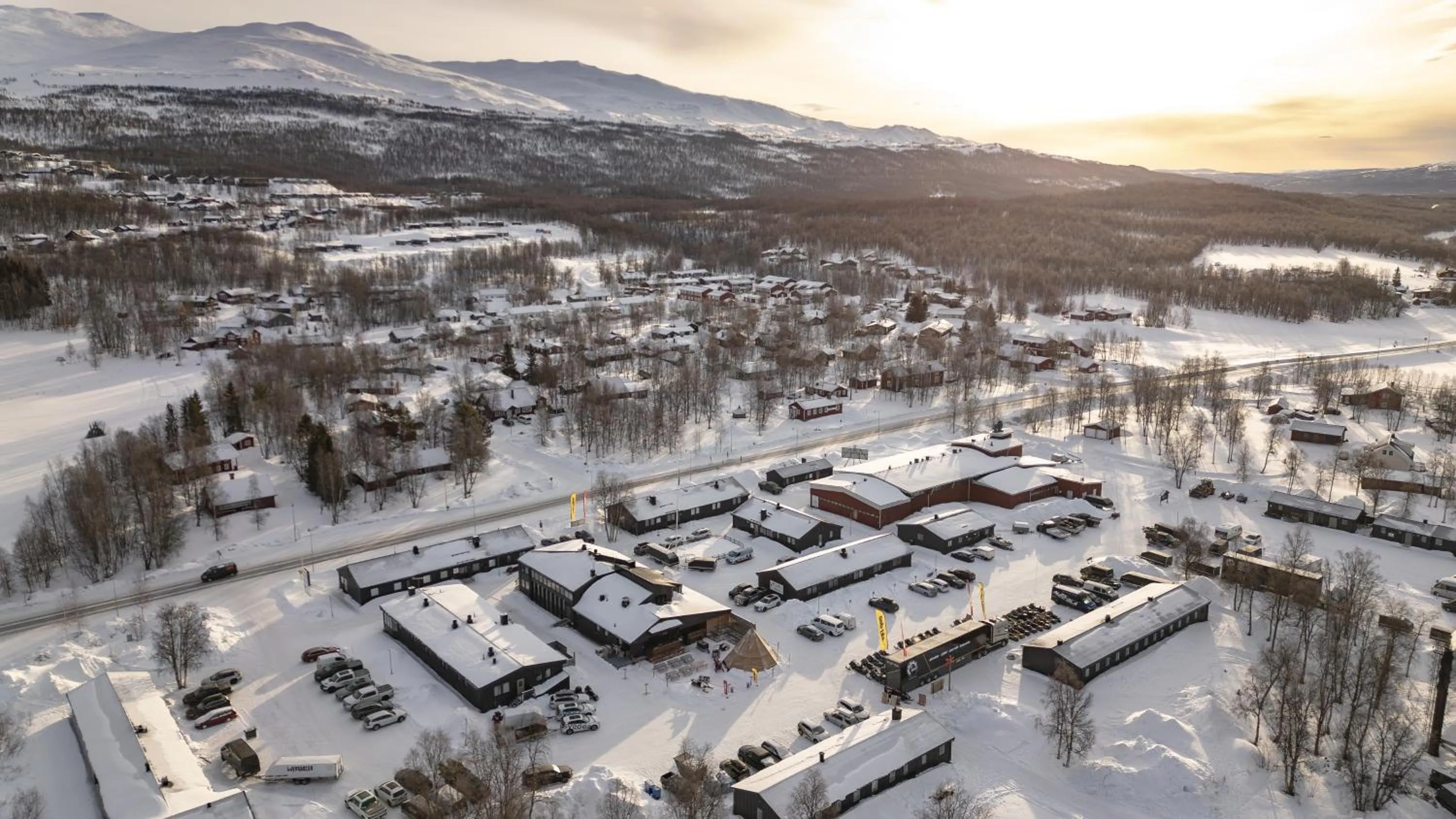 Property building in STF Hemavans Fjällcenter