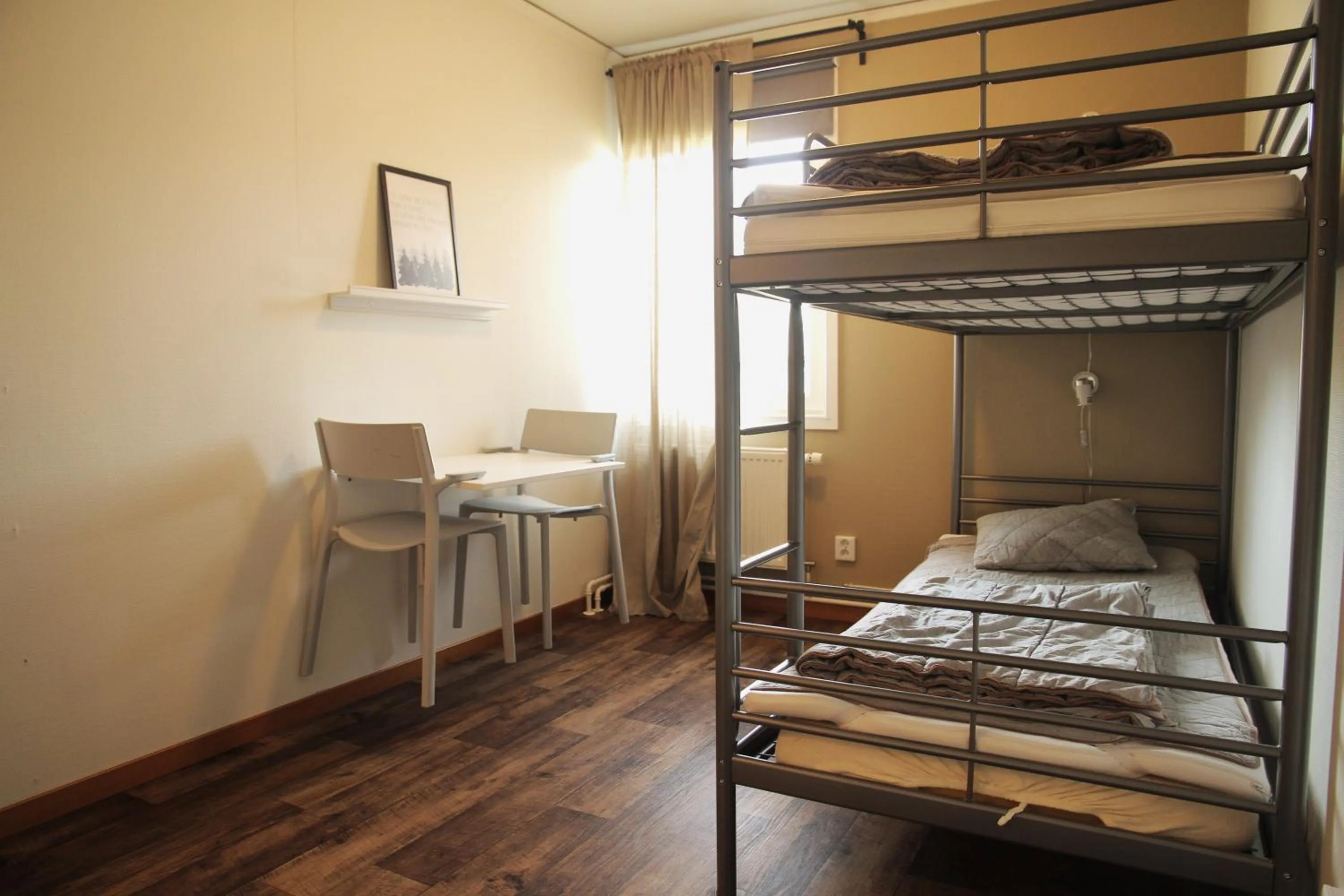 Property building, Bed in STF Hemavans Fjällcenter