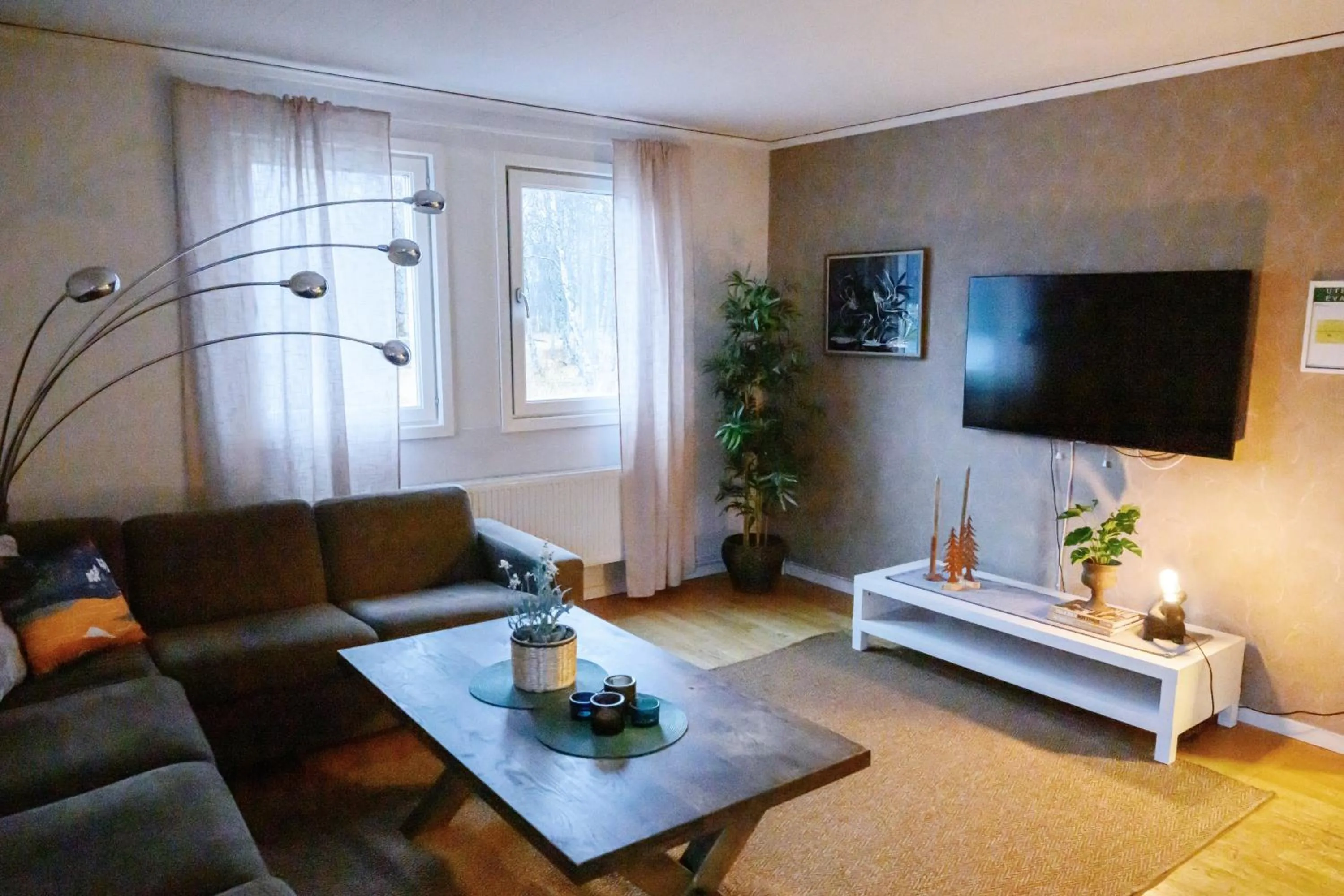 Living room in Hemavans Fjällcenter