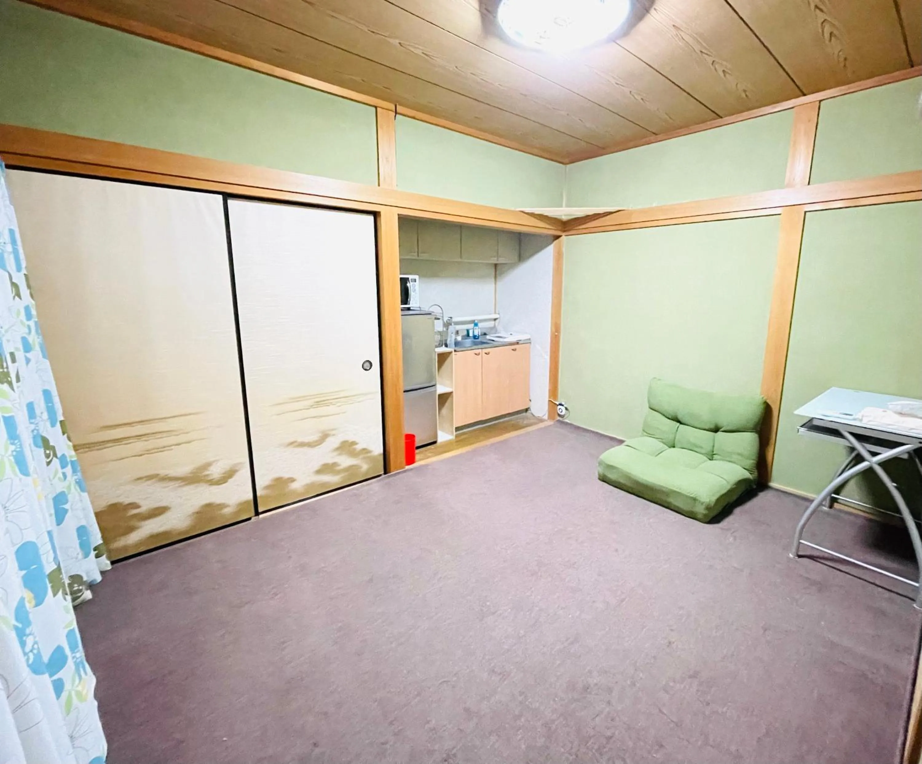 Kitchen or kitchenette in Inn Unkai no Sato no Yado 民宿 雲海の里の宿