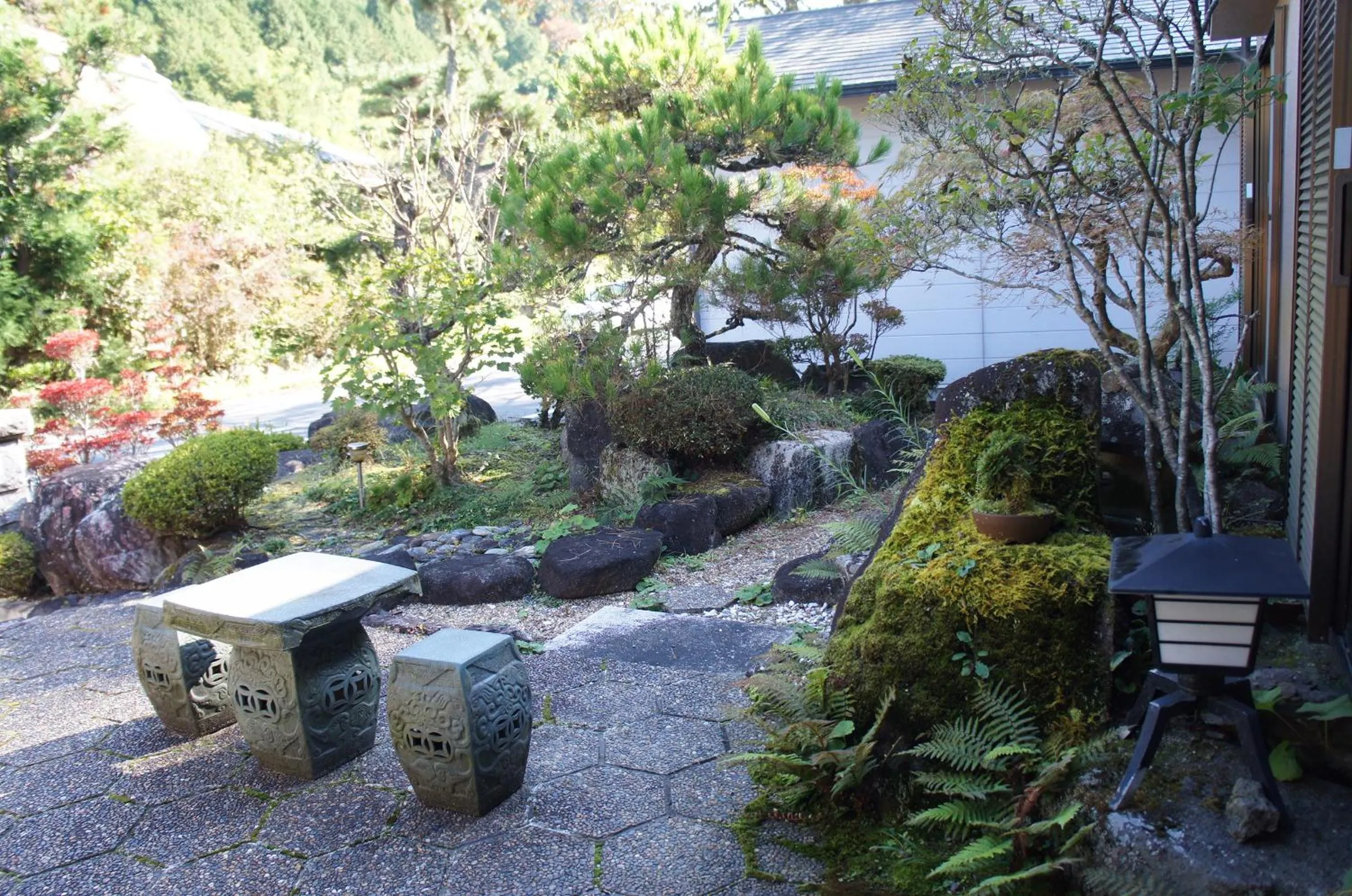 Garden in Inn Unkai no Sato no Yado 民宿 雲海の里の宿