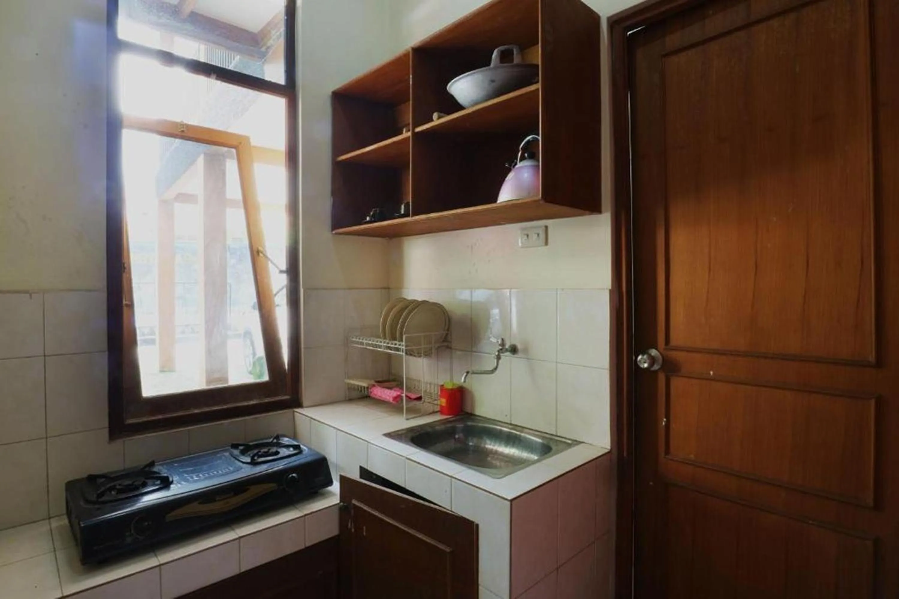 Kitchen or kitchenette in Hotel Arjuna