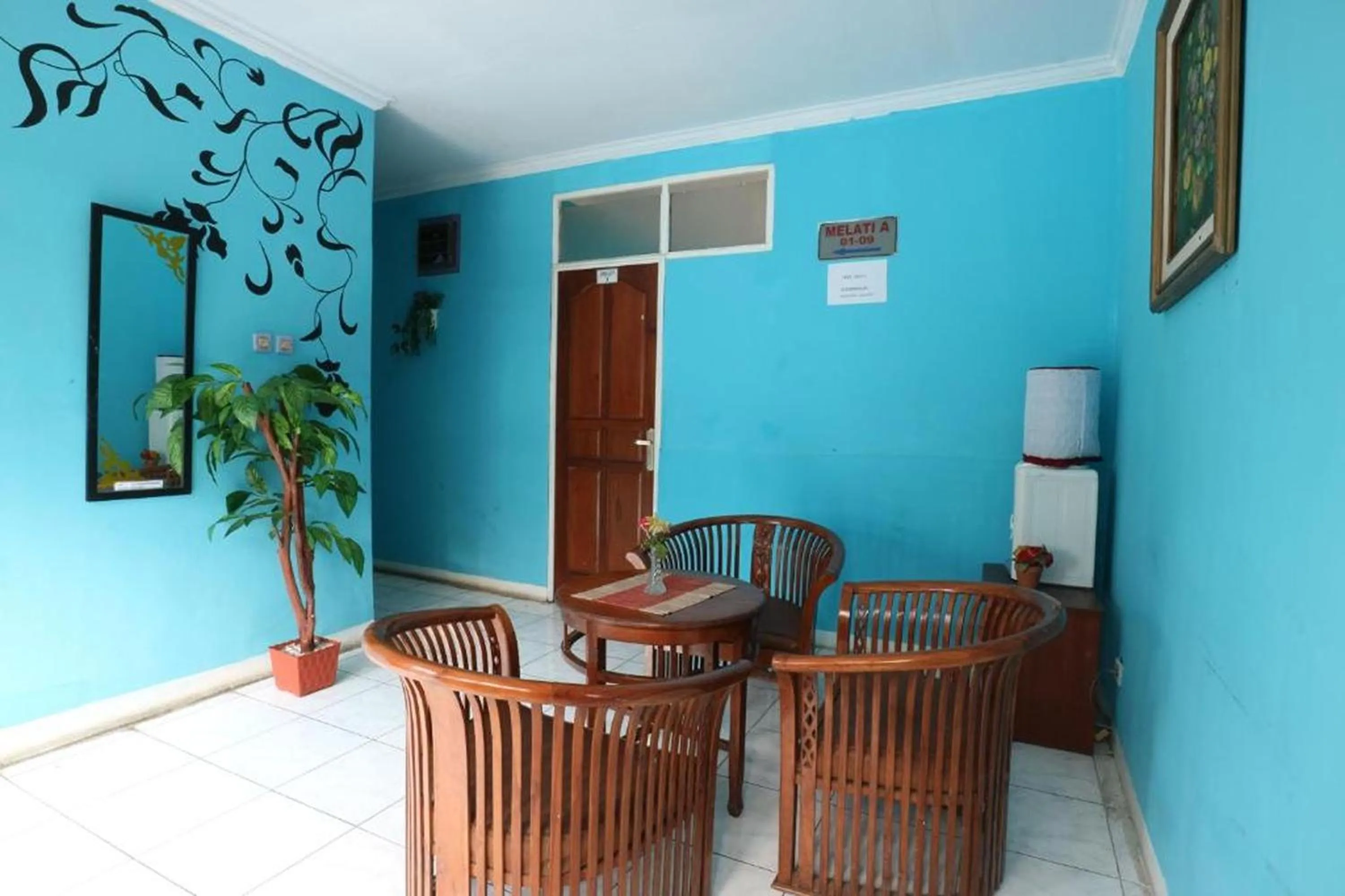 Living room in Hotel Arjuna