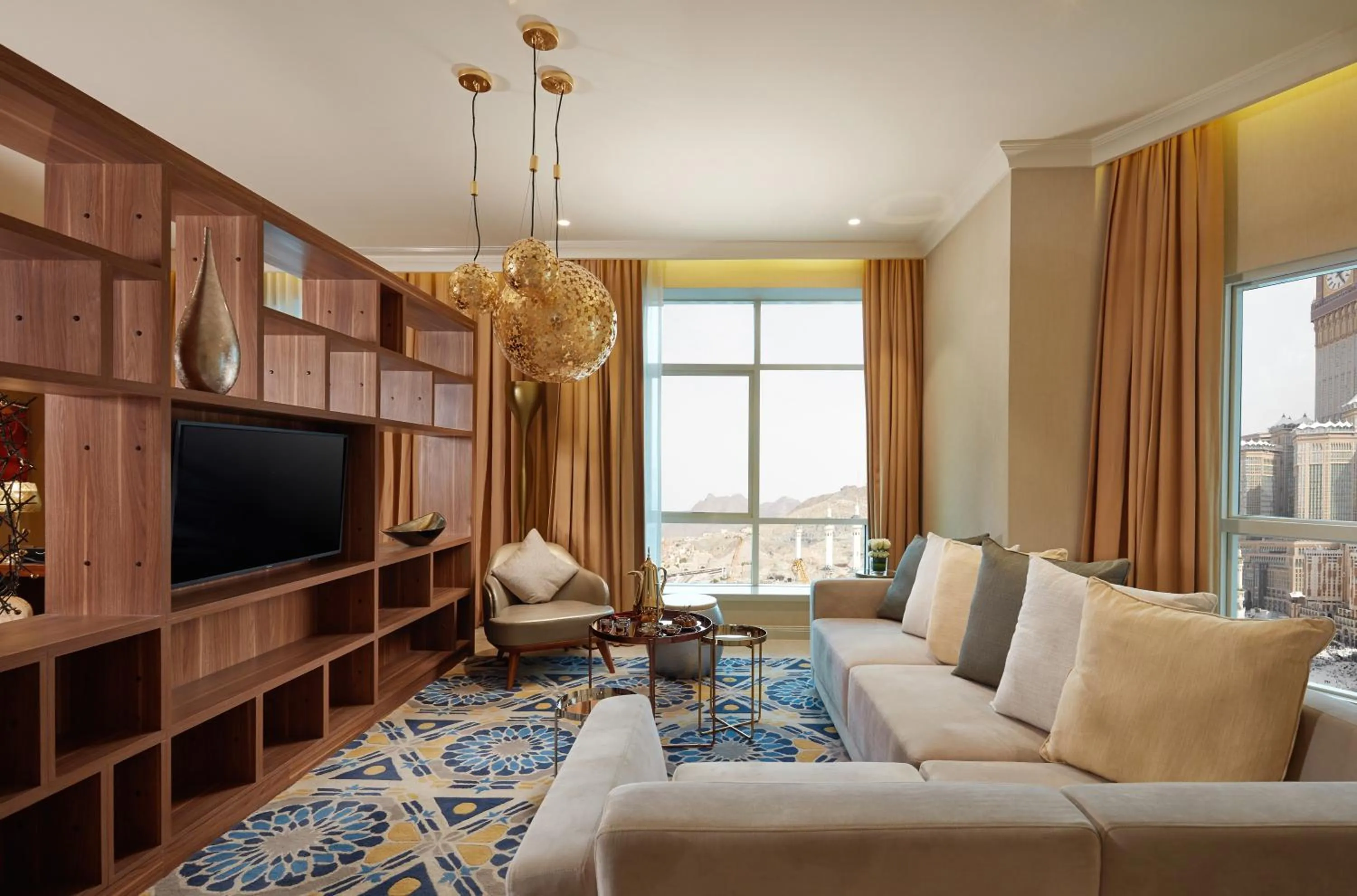 Seating area in Shaza Makkah