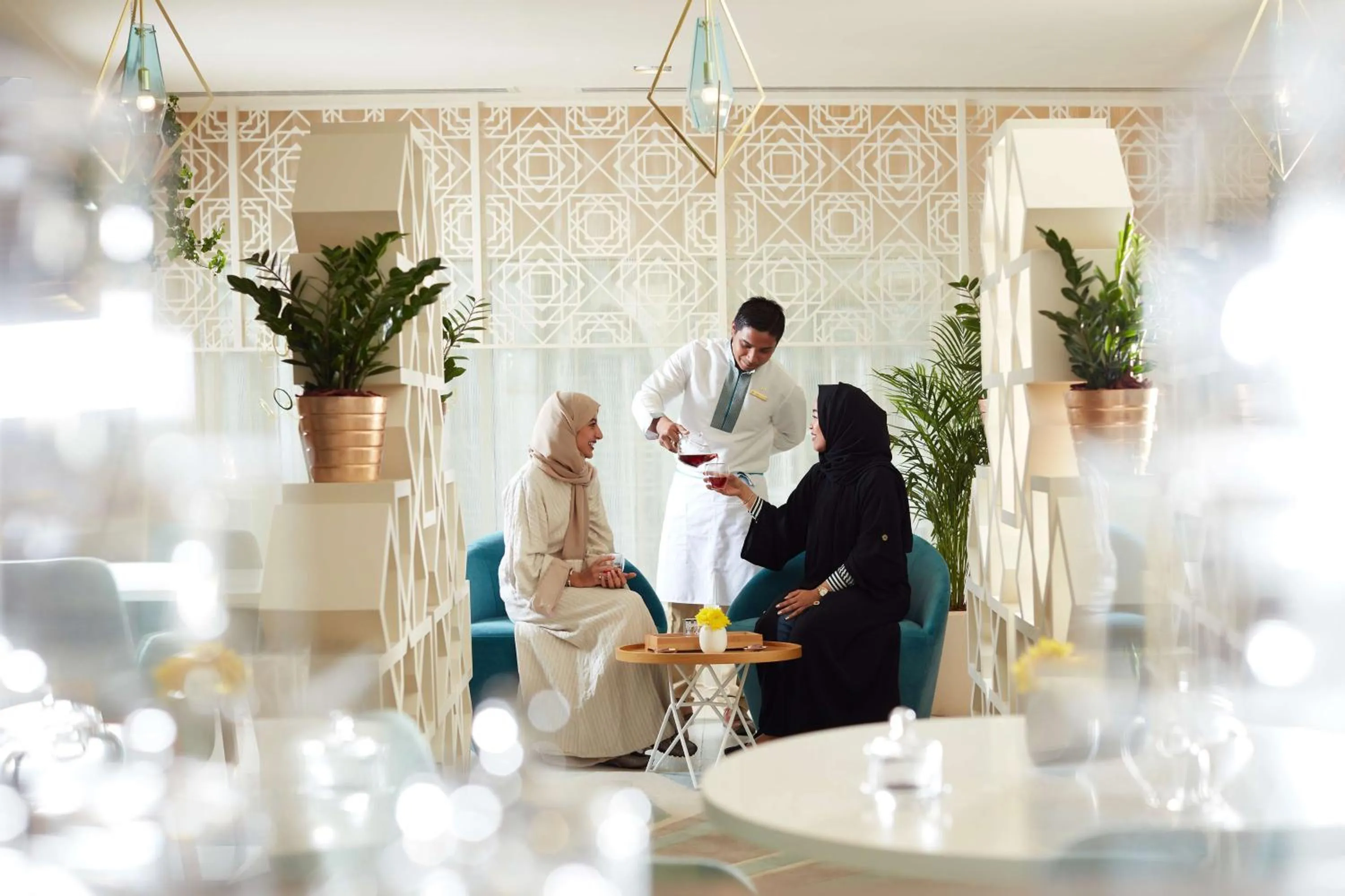 Lounge or bar in Shaza Makkah