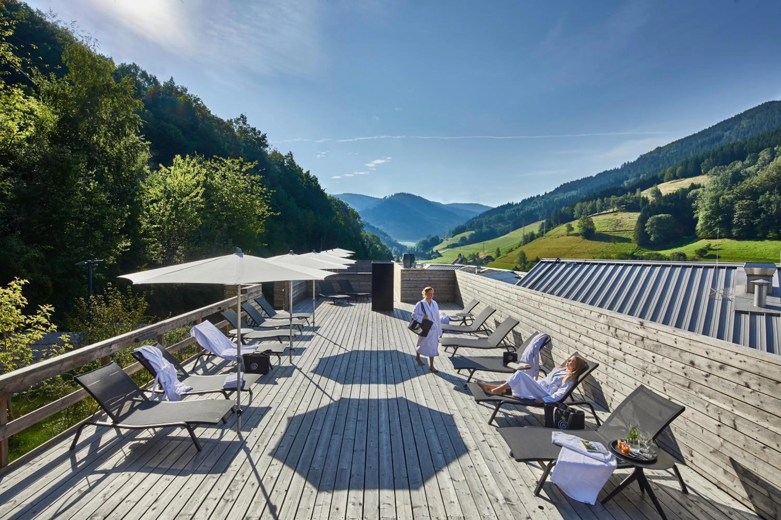 Balcony/Terrace in ElzLand Hotel Pfauen WELLNESS & SPA