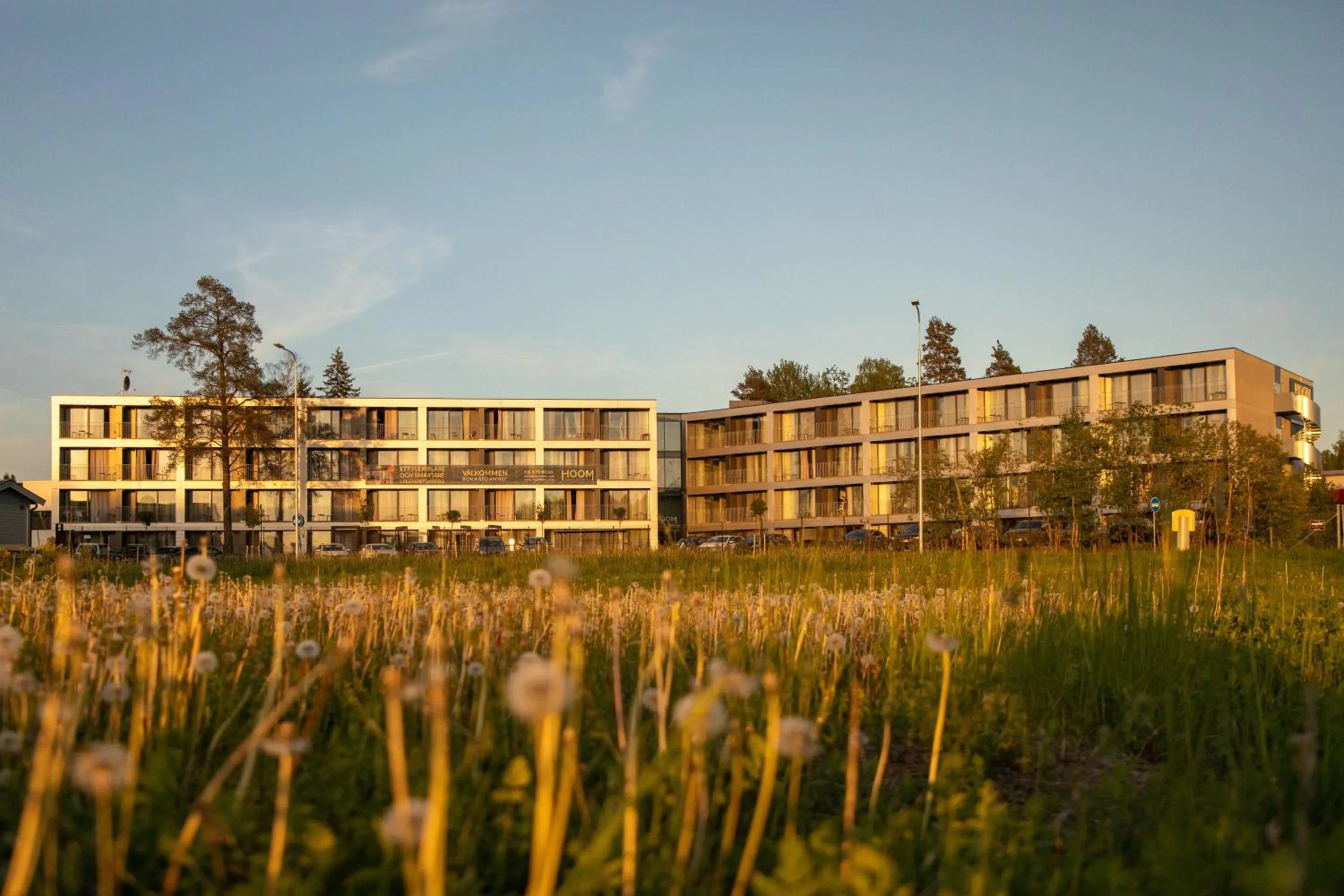 Property building in HOOM Home & Hotel Järfälla