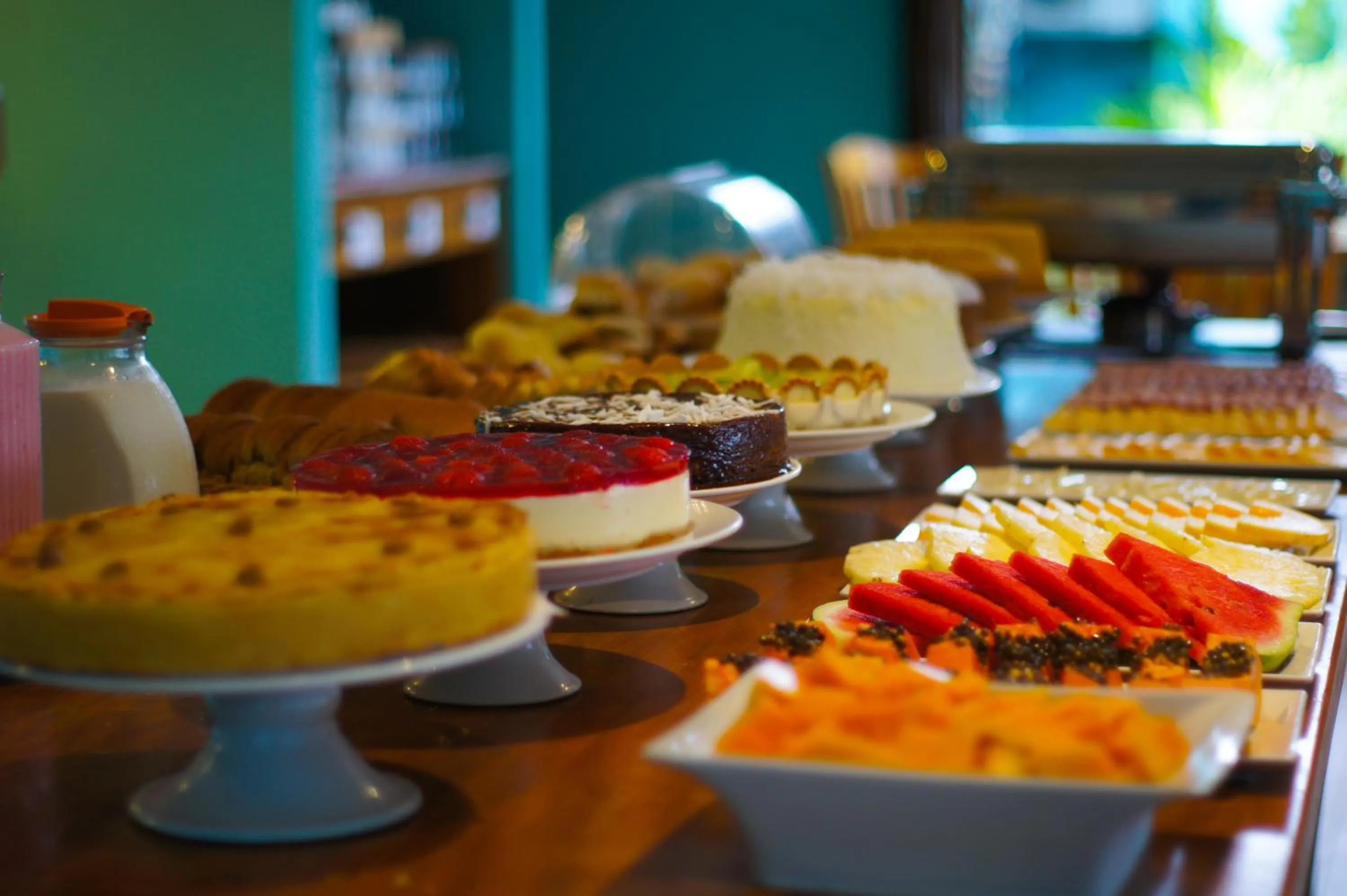 Food and drinks in Pousada Recreio Da Praia