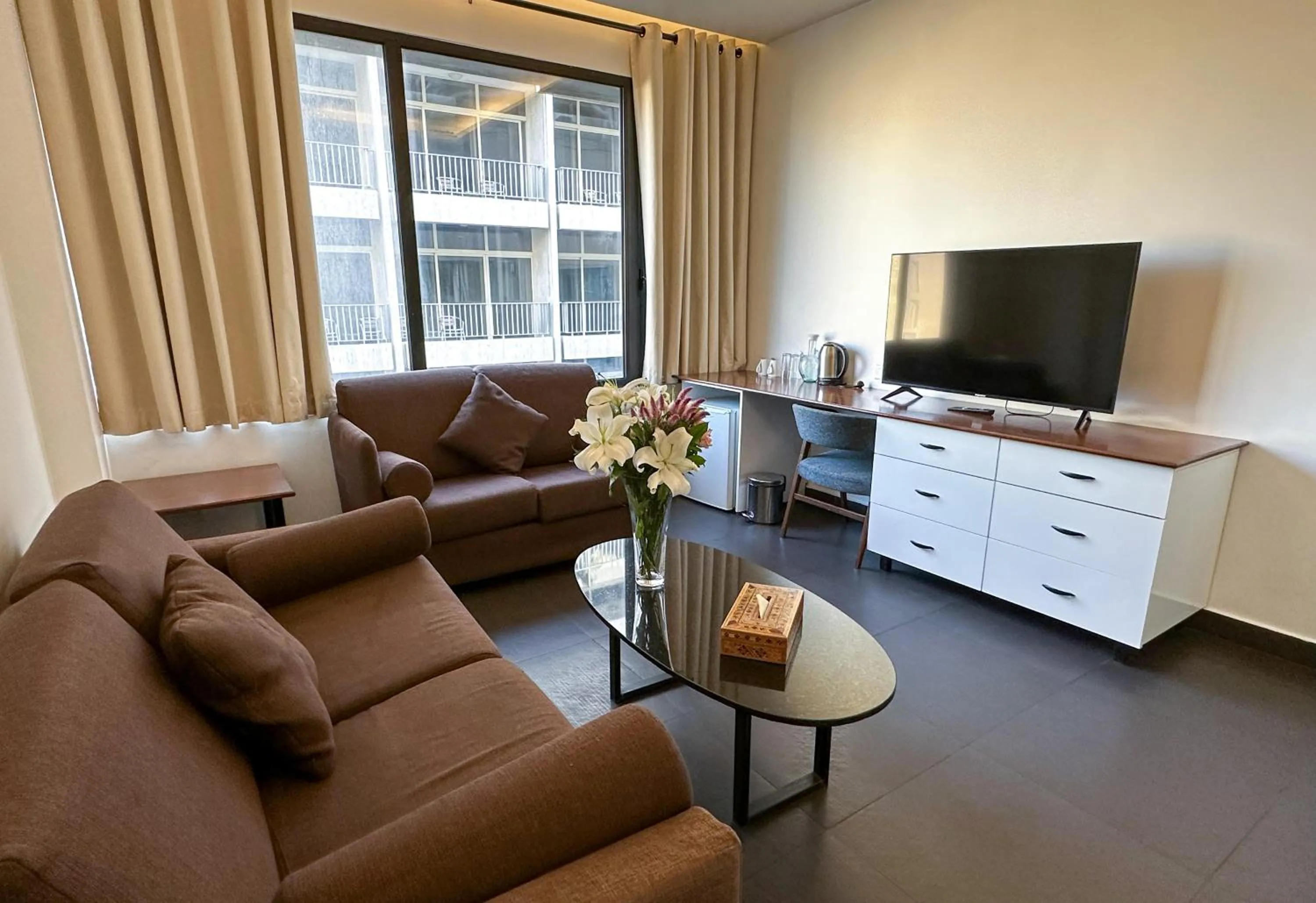 Living room in Hamra Urban Gardens