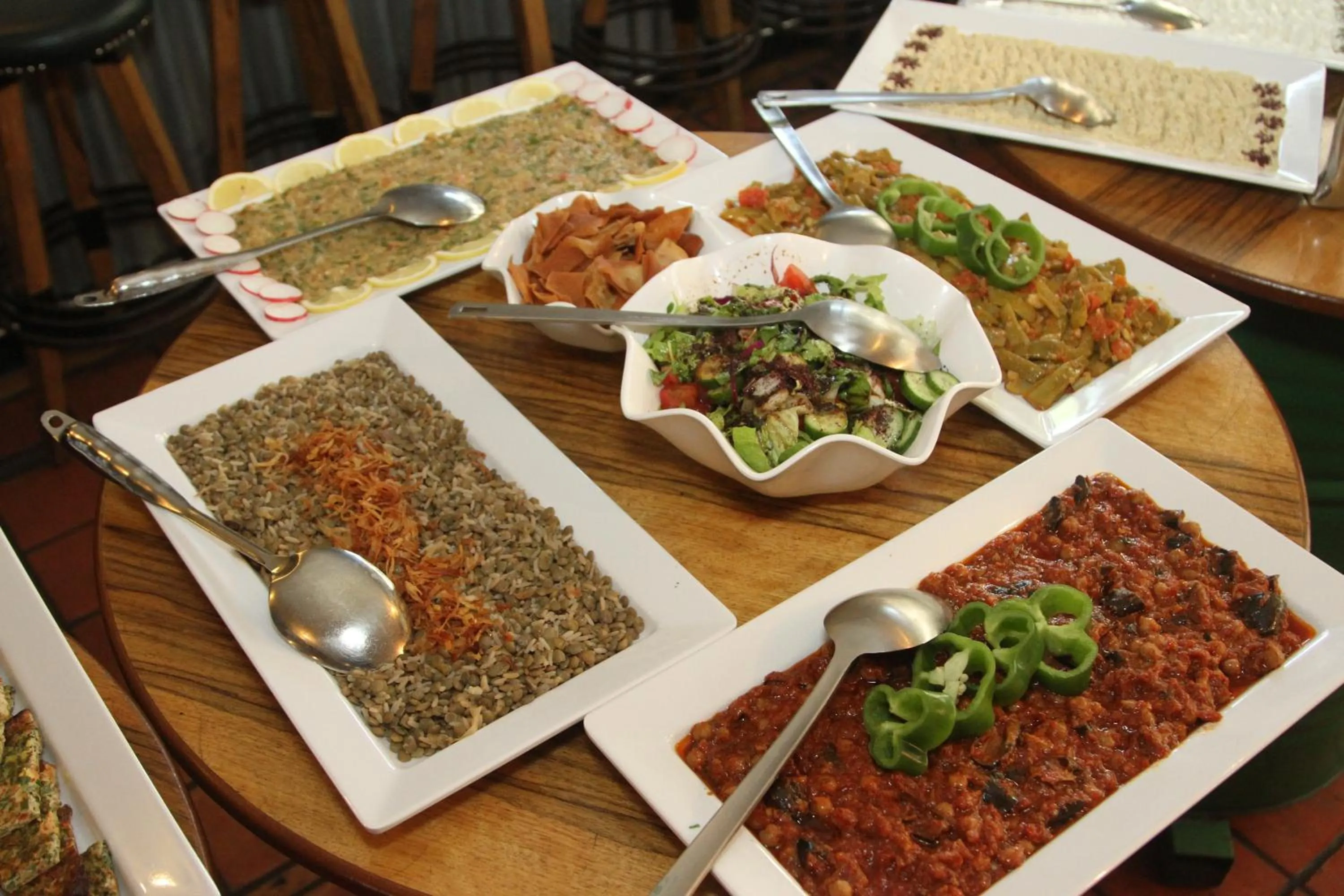 Lunch in Hamra Urban Gardens