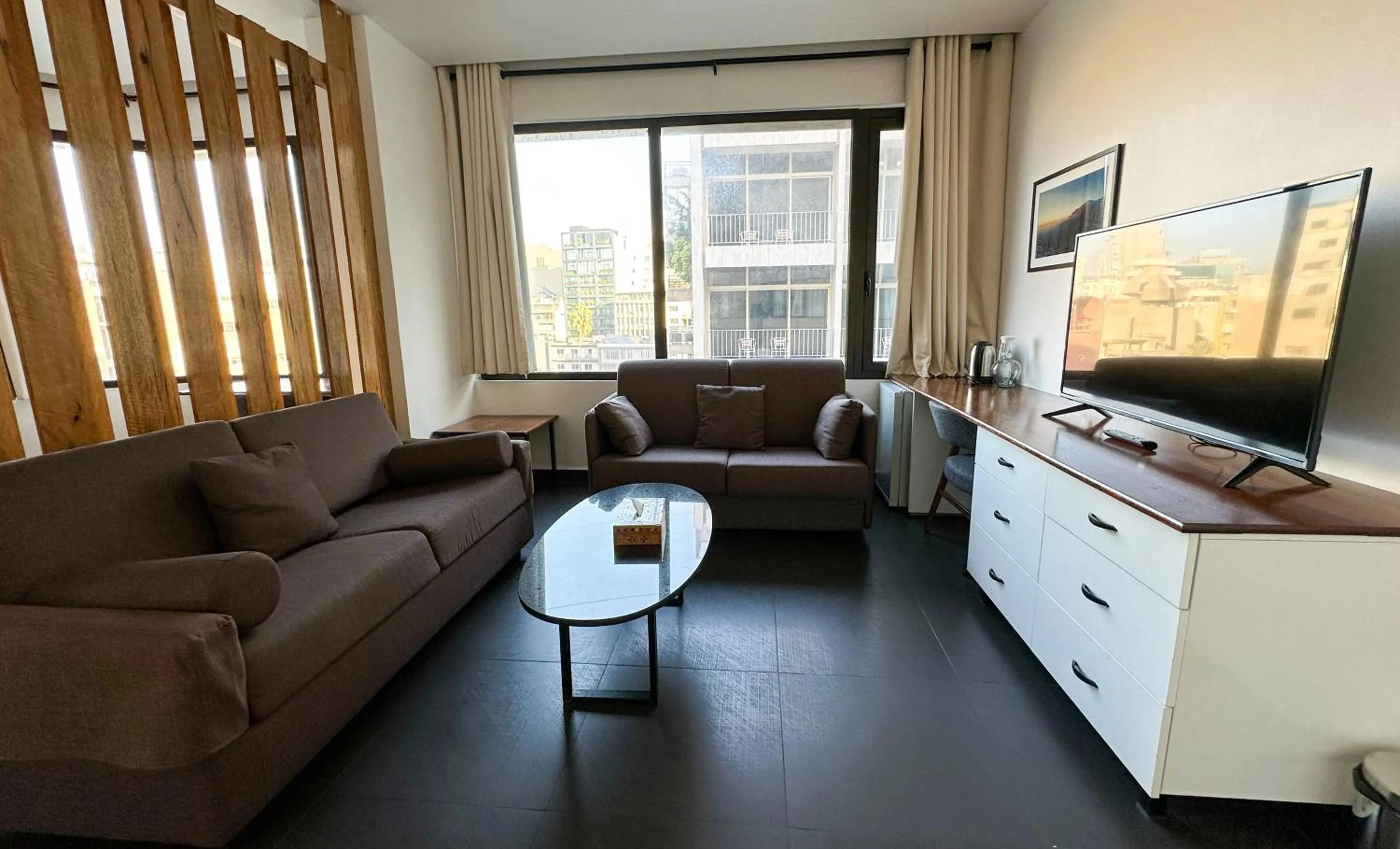 Living room in Hamra Urban Gardens