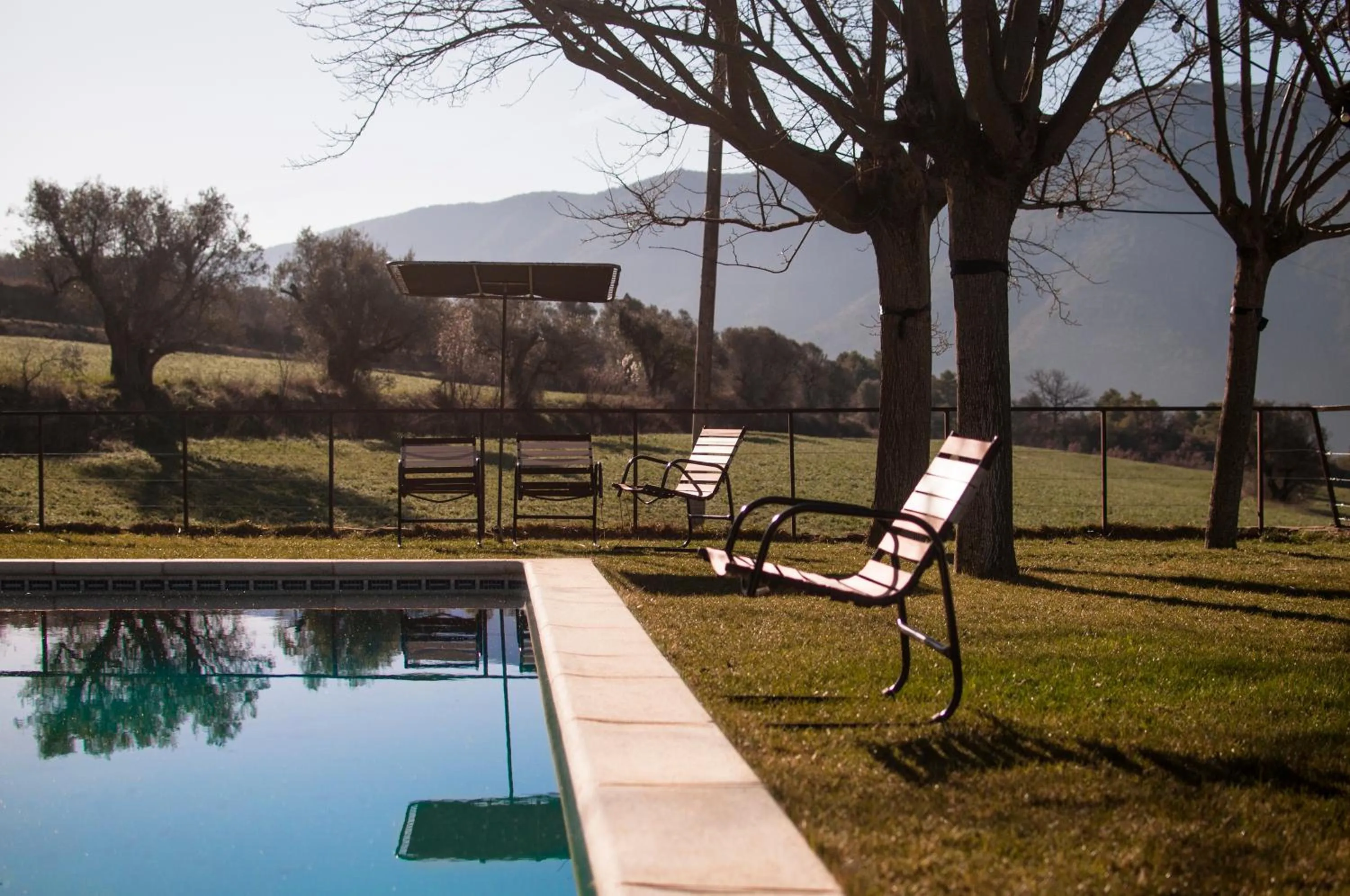 Swimming pool in Casa Boumort