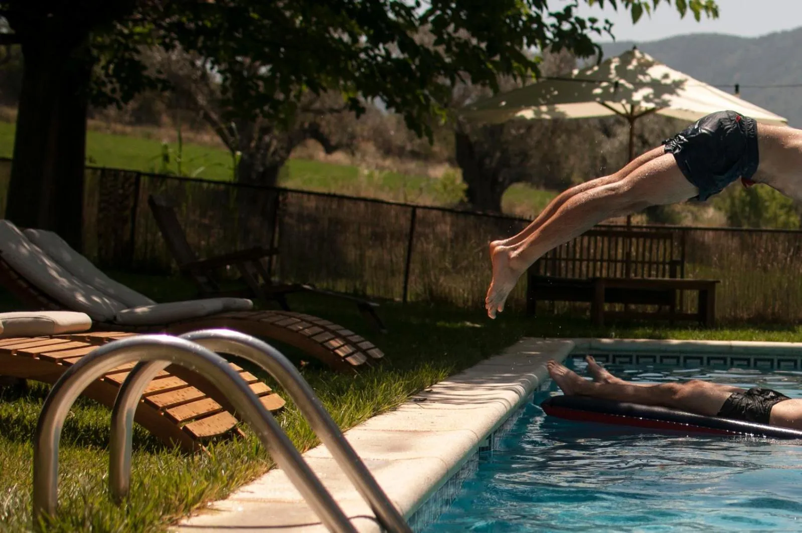 Swimming pool in Casa Boumort