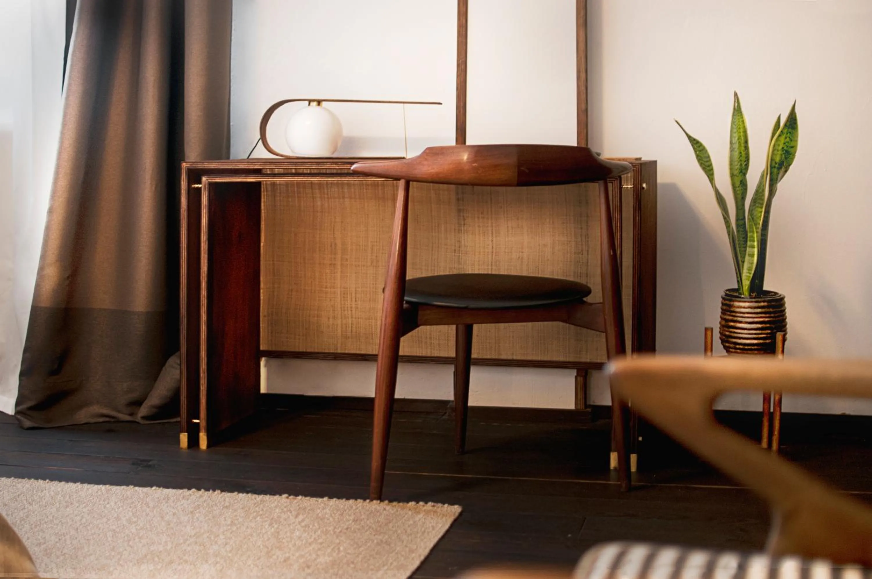 Seating area in Casa Boumort