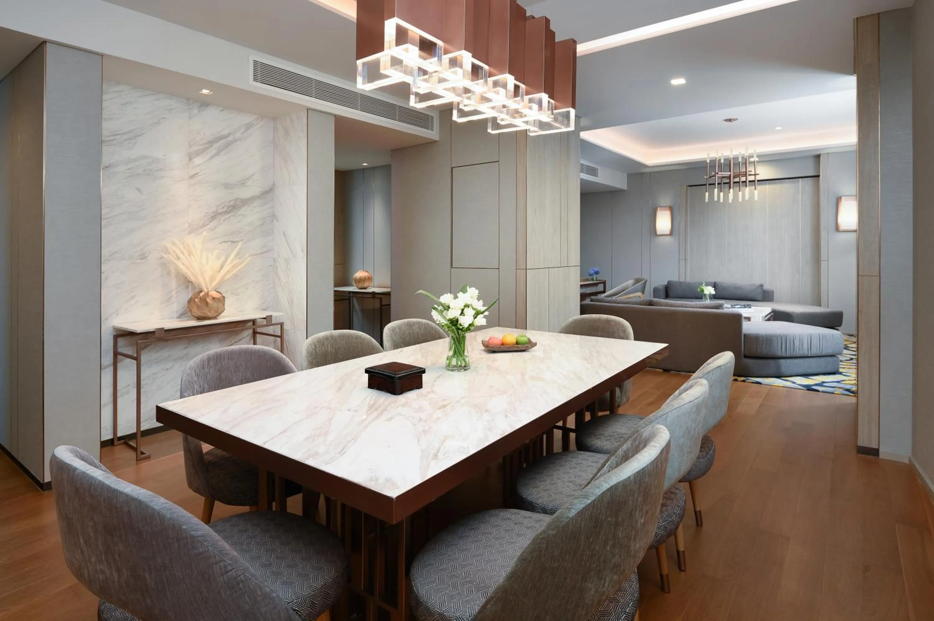 Living room in Hotel Nikko Bangkok