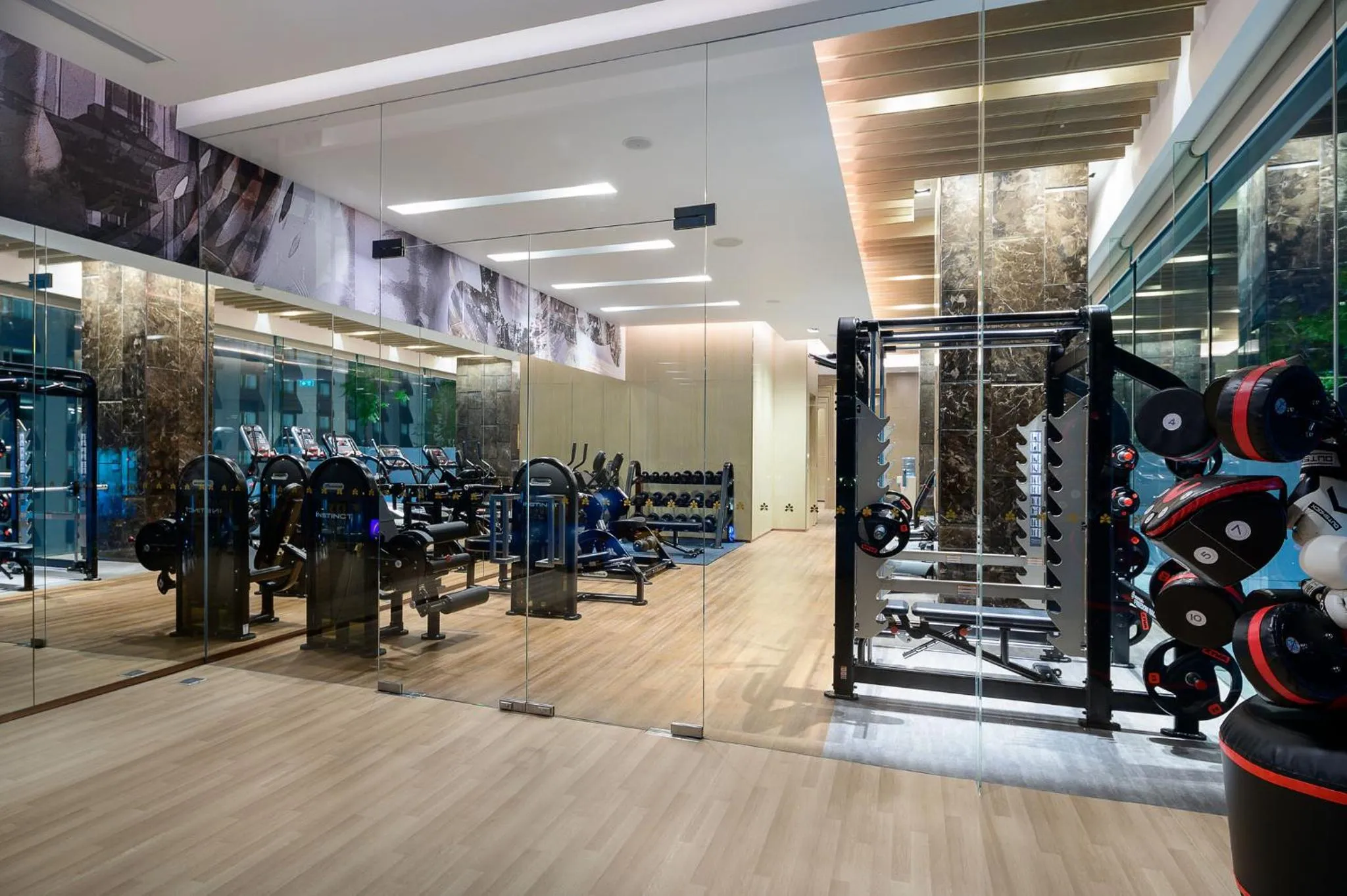 Fitness centre/facilities in Hotel Nikko Bangkok