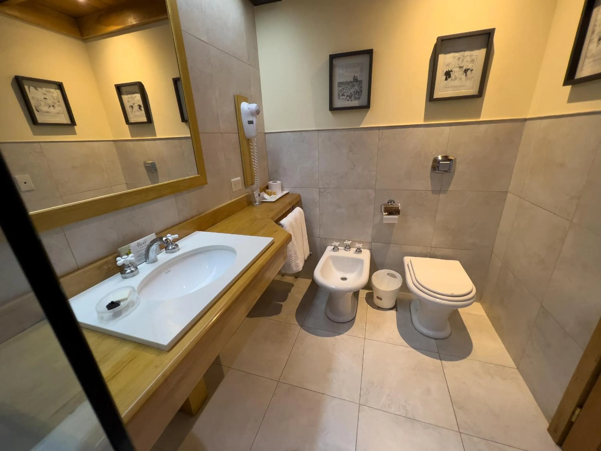 Bathroom in Hotel y Cabañas Le Village