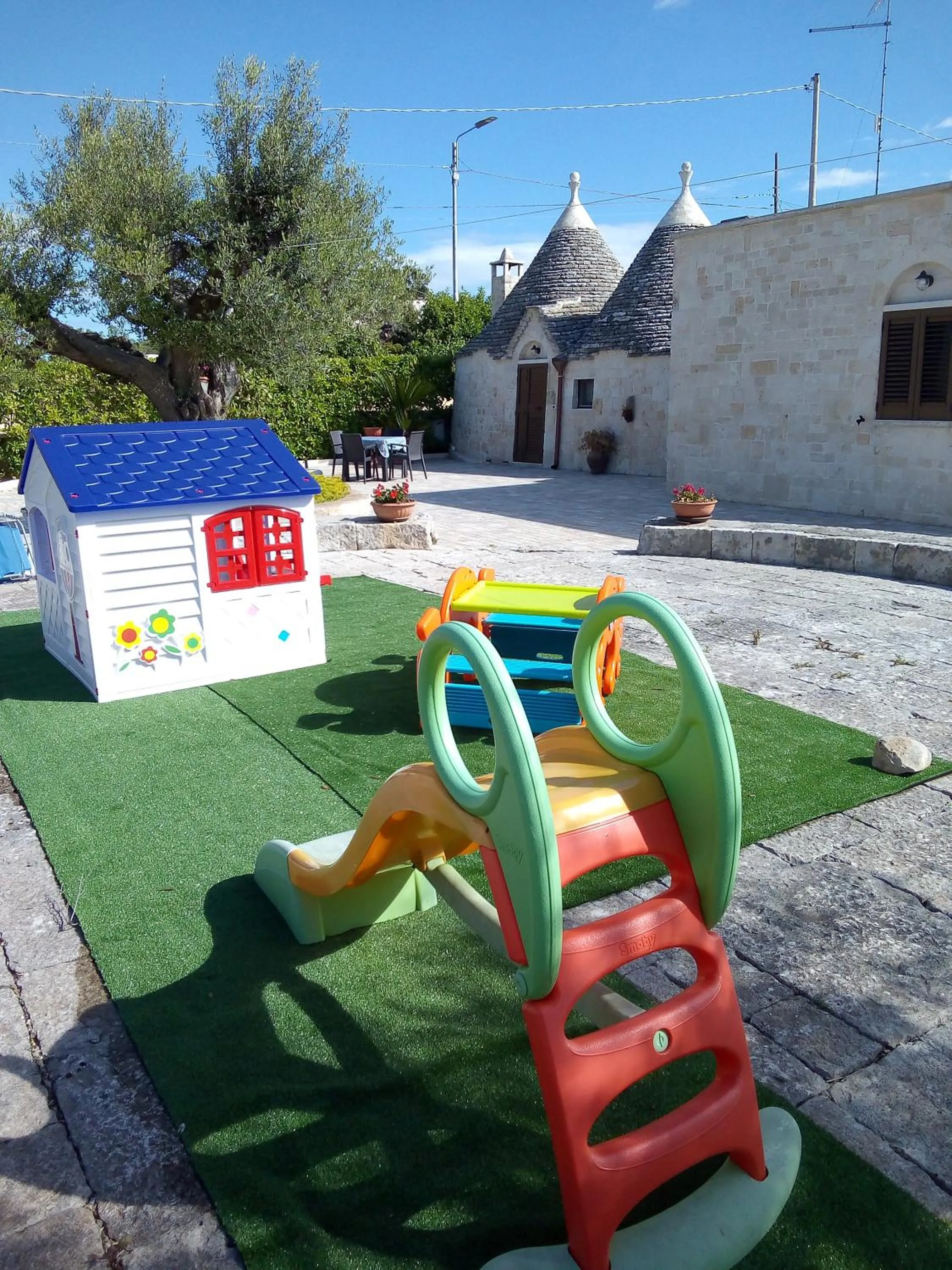 Children play ground in Trulli dell'aia