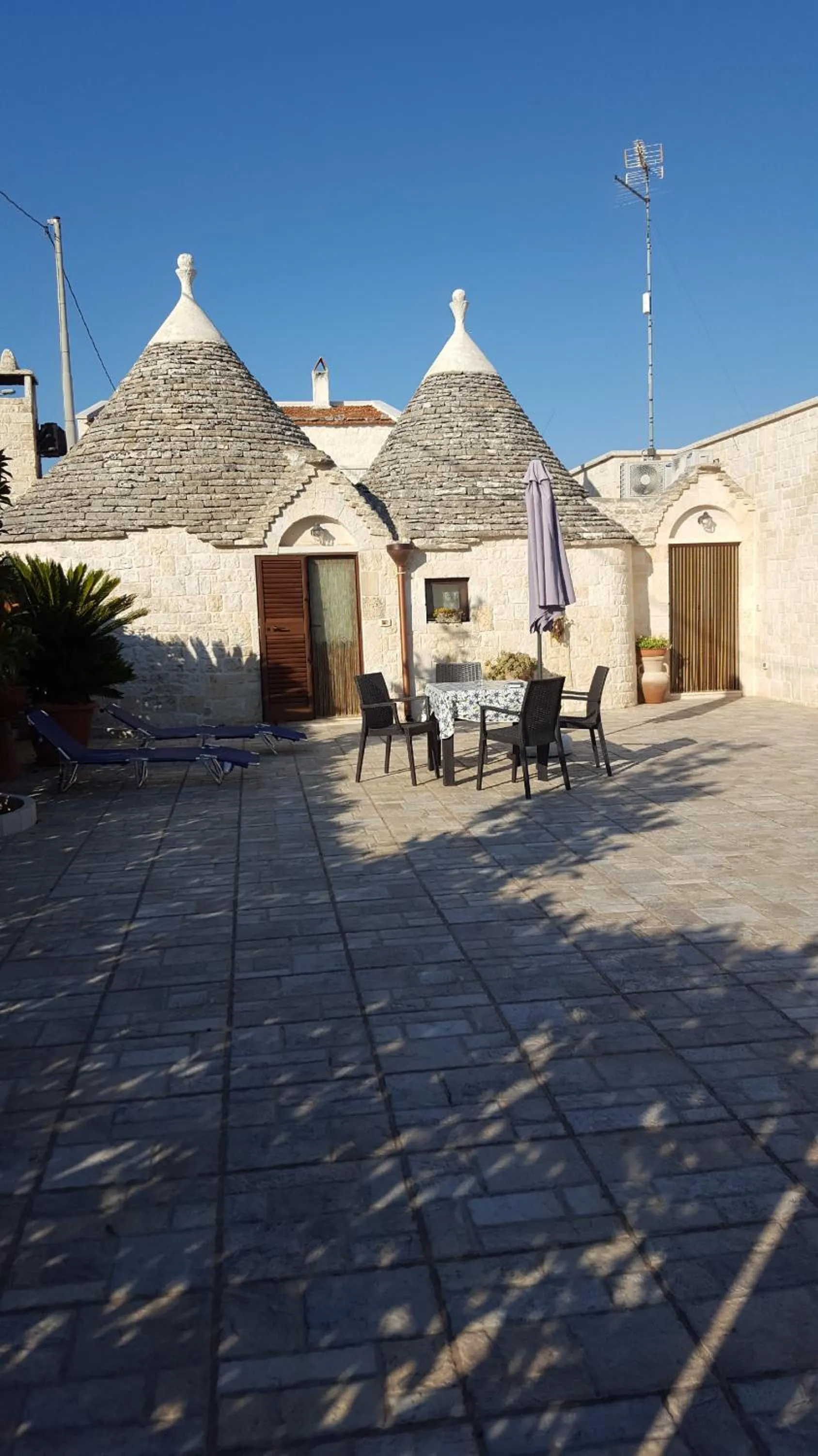 Patio in Trulli dell'aia