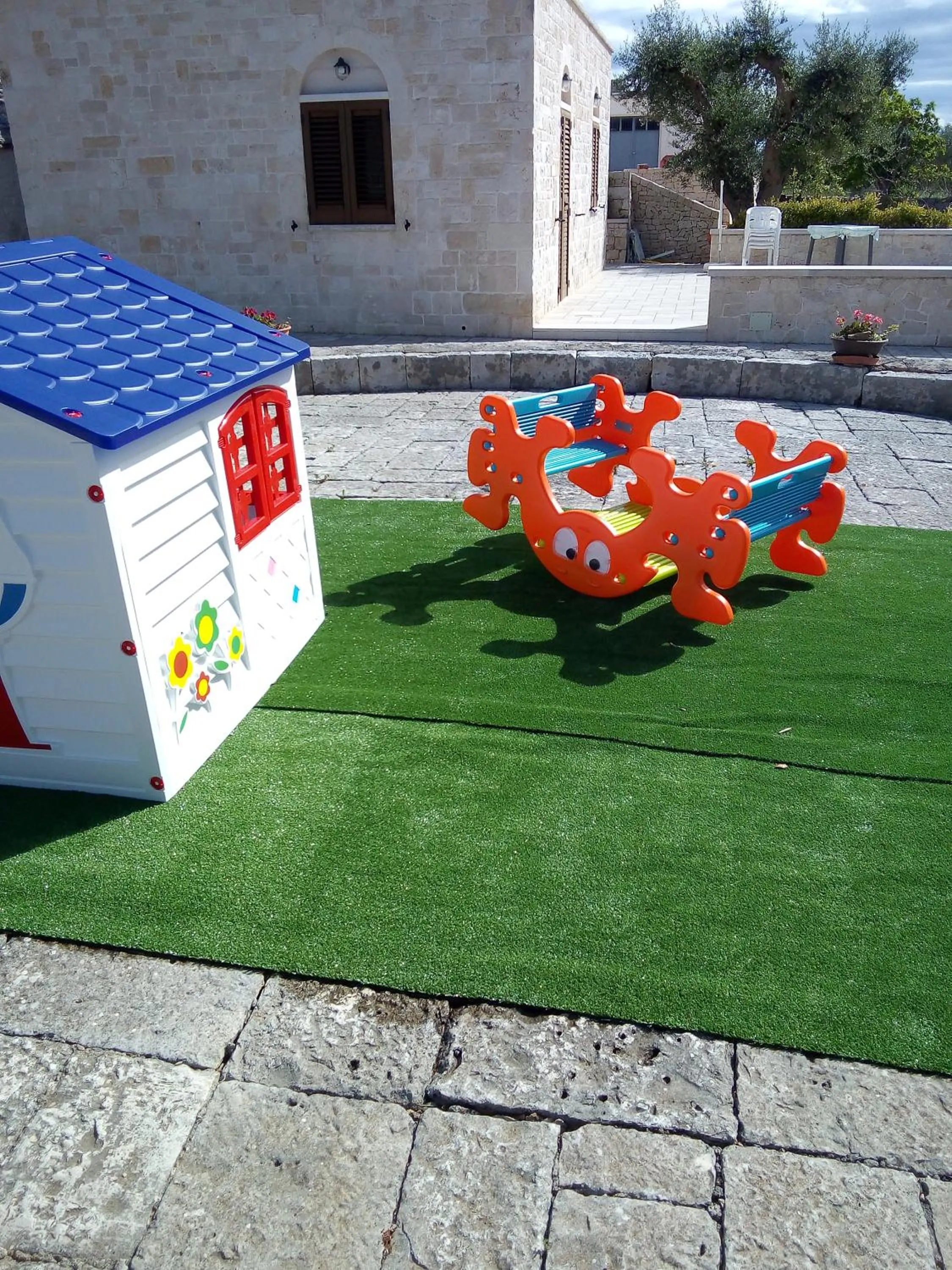Children play ground in Trulli dell'aia
