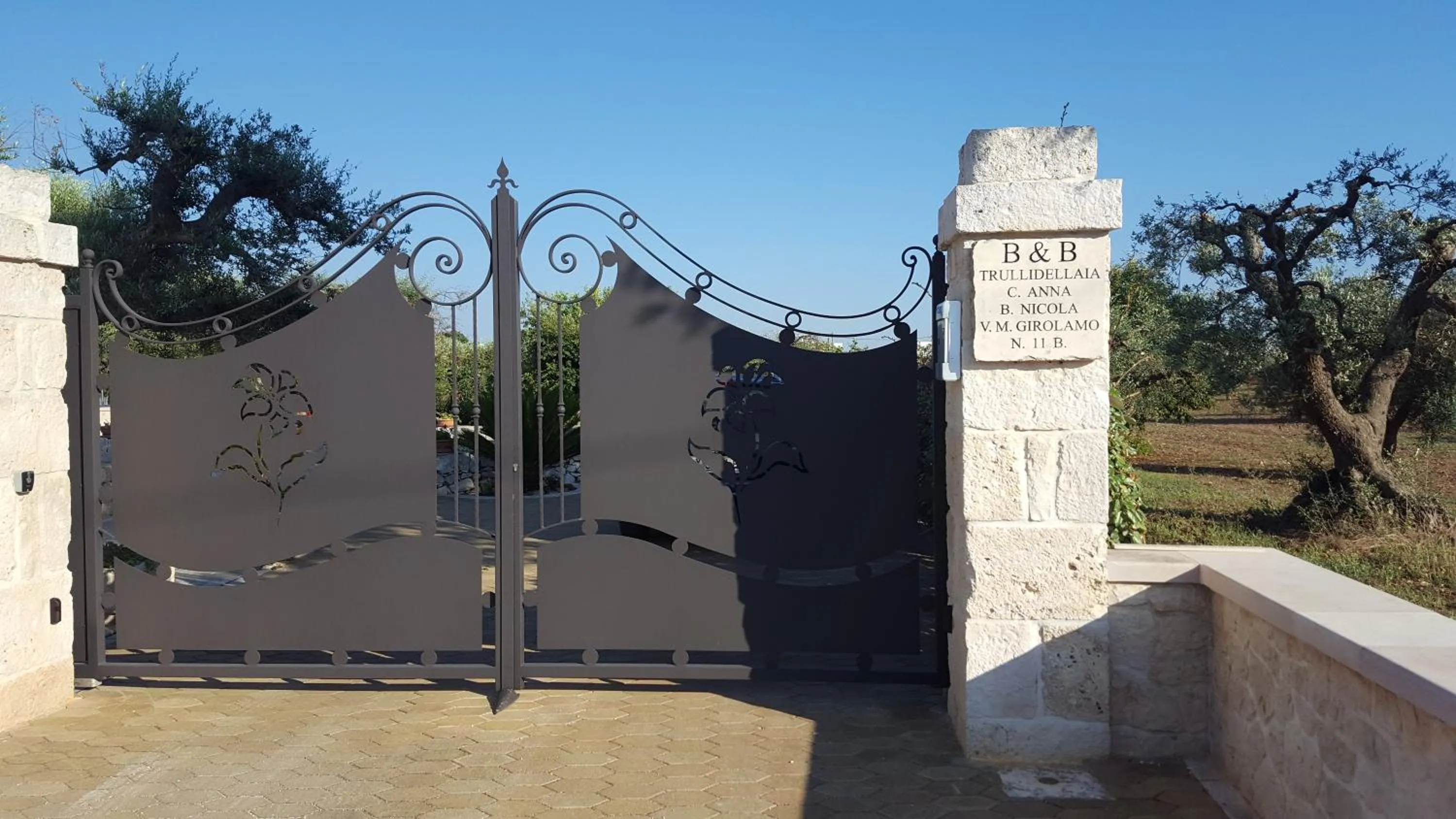 Landmark view in Trulli dell'aia