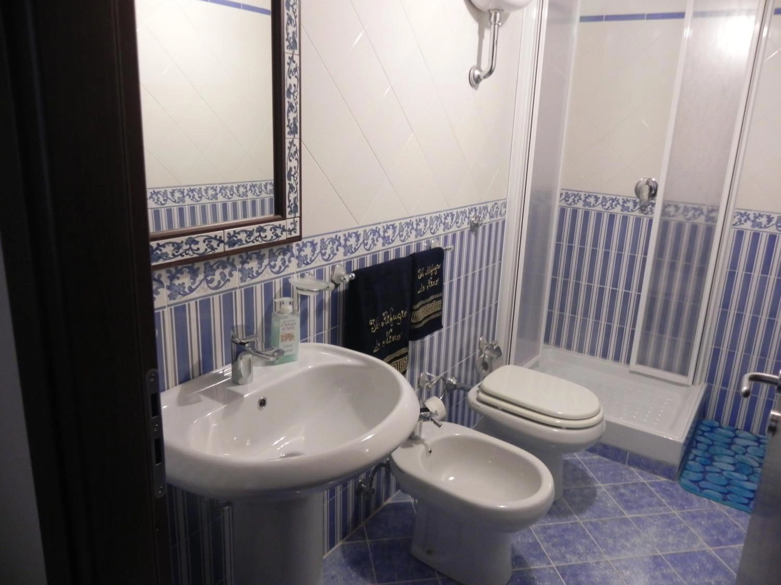 Bathroom in Agriturismo B&B Il Rifugio di Nino