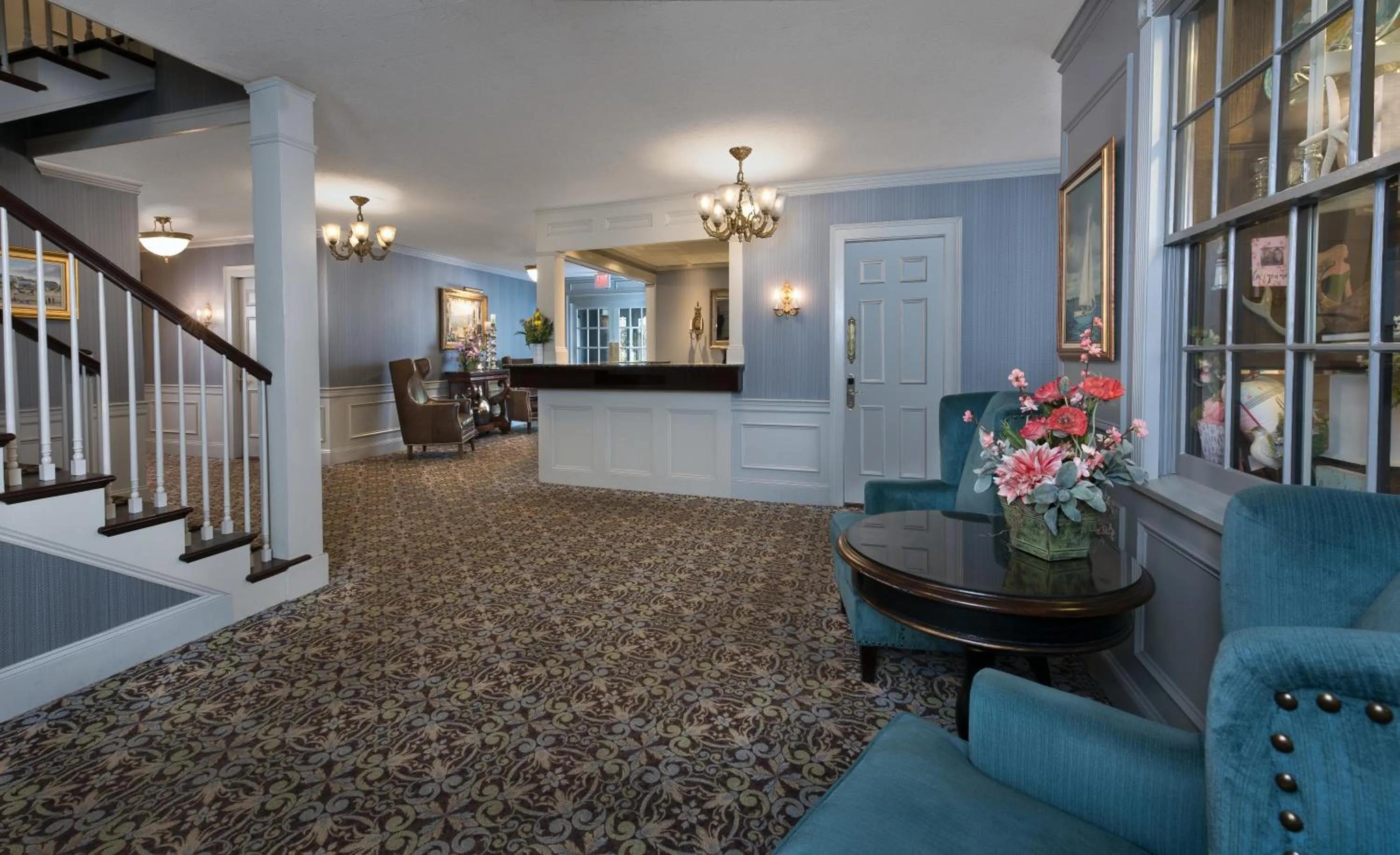 Lobby or reception in Dan'l Webster Inn and Spa