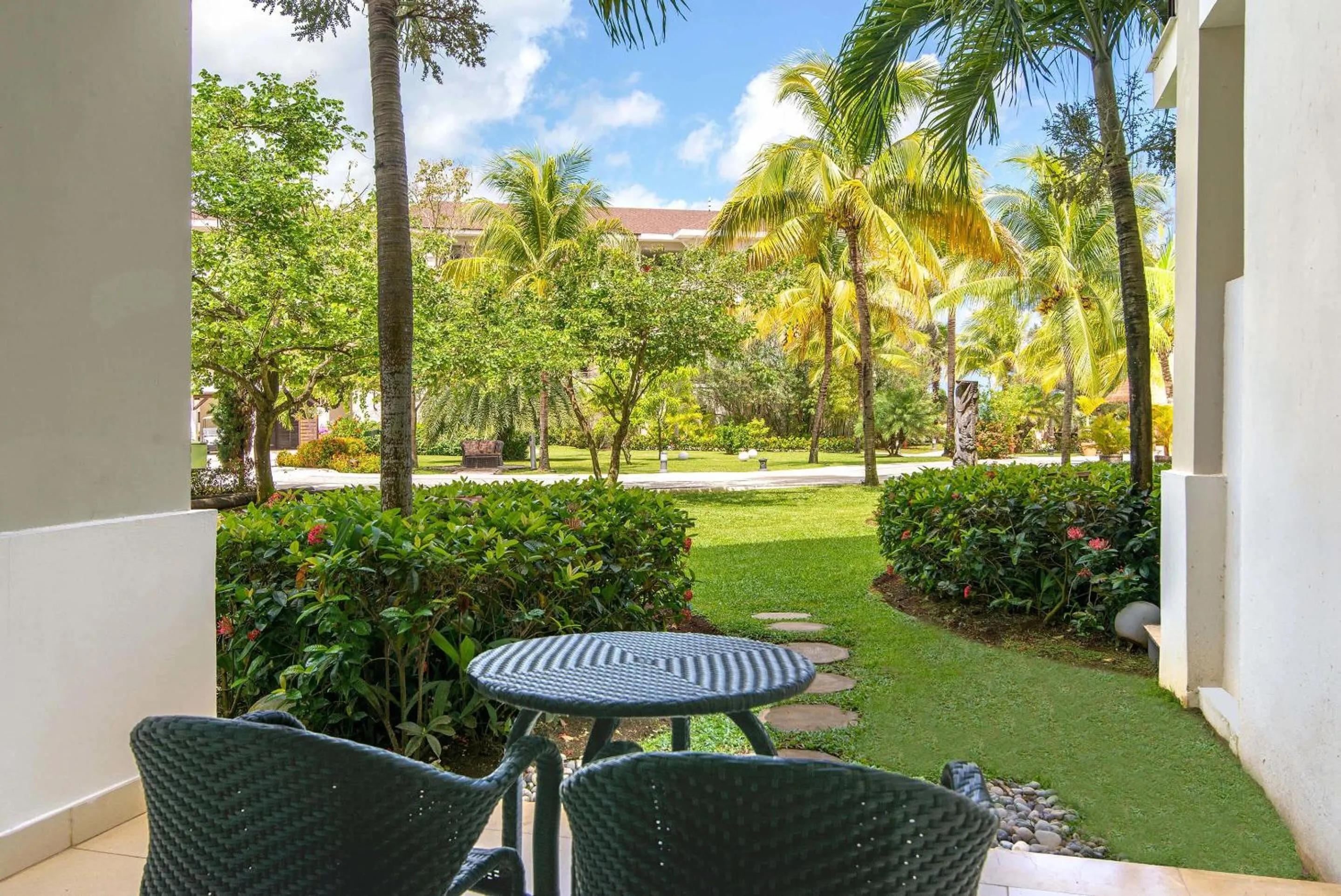 Garden view in Secrets Wild Orchid Adults Only - All Inclusive