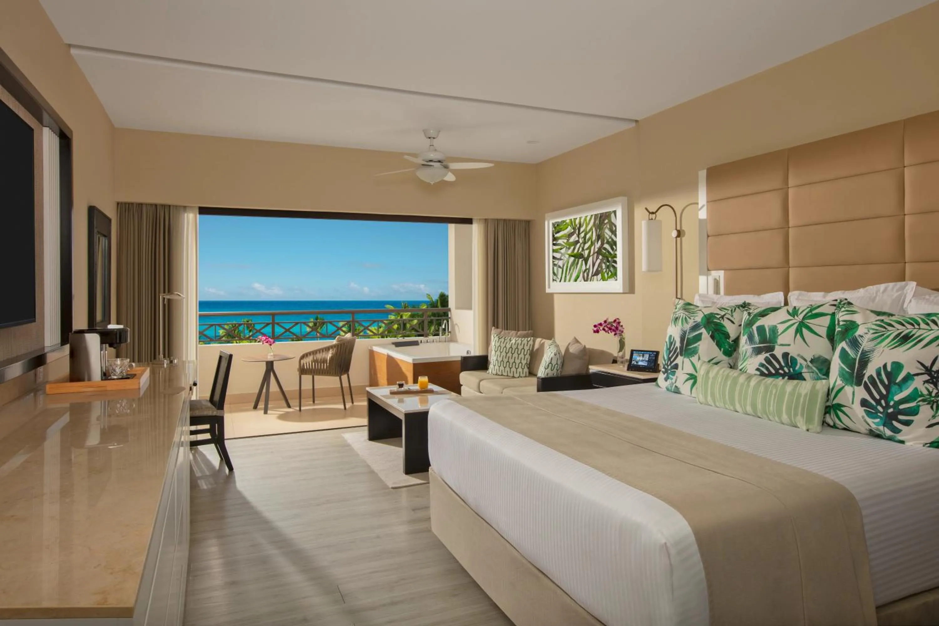 Bedroom, Bed in Secrets Wild Orchid Adults Only - All Inclusive