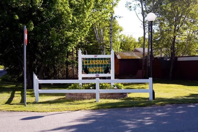 Property logo or sign in Clansman Motel