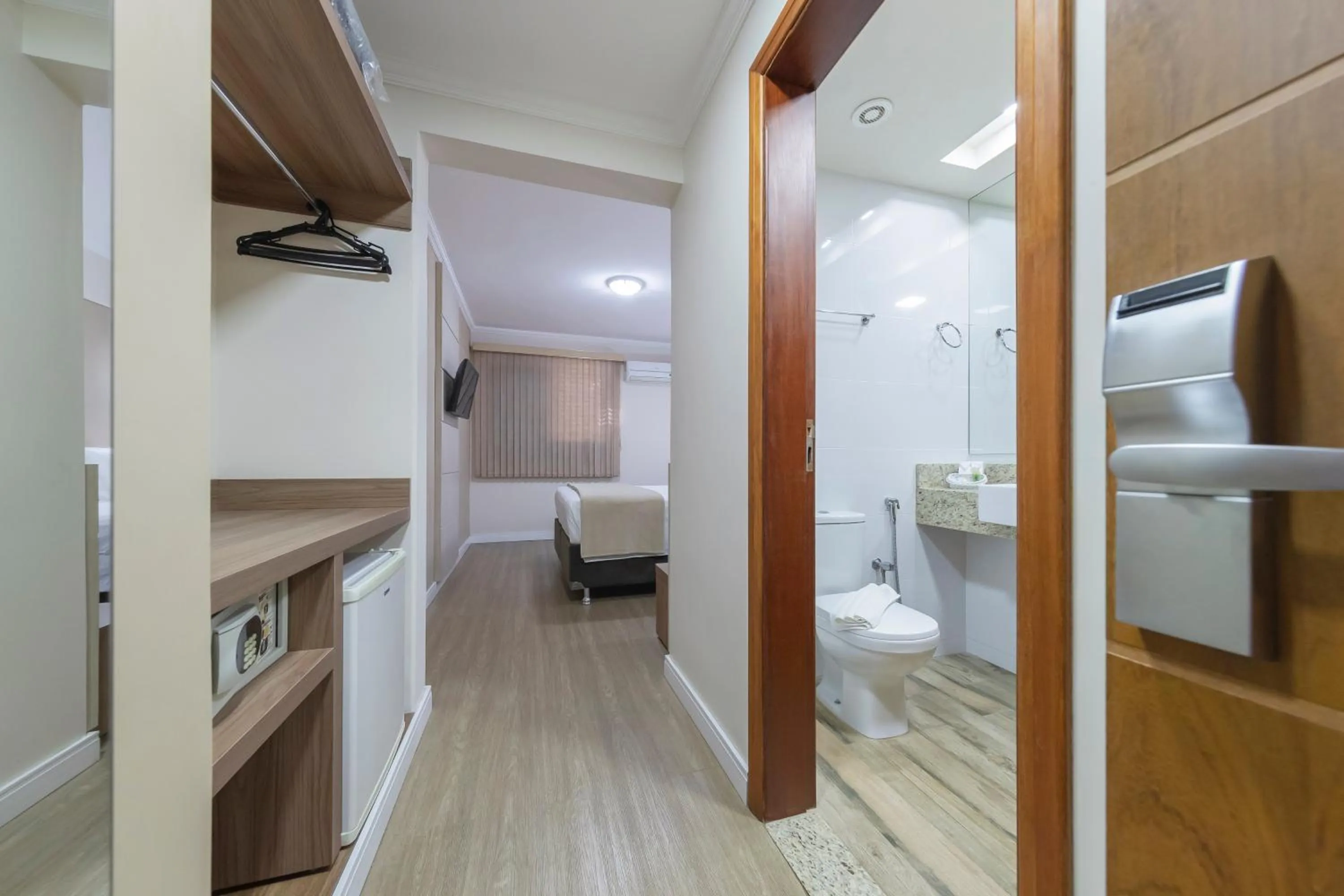 Bed in Hotel Thomasi Express - Londrina