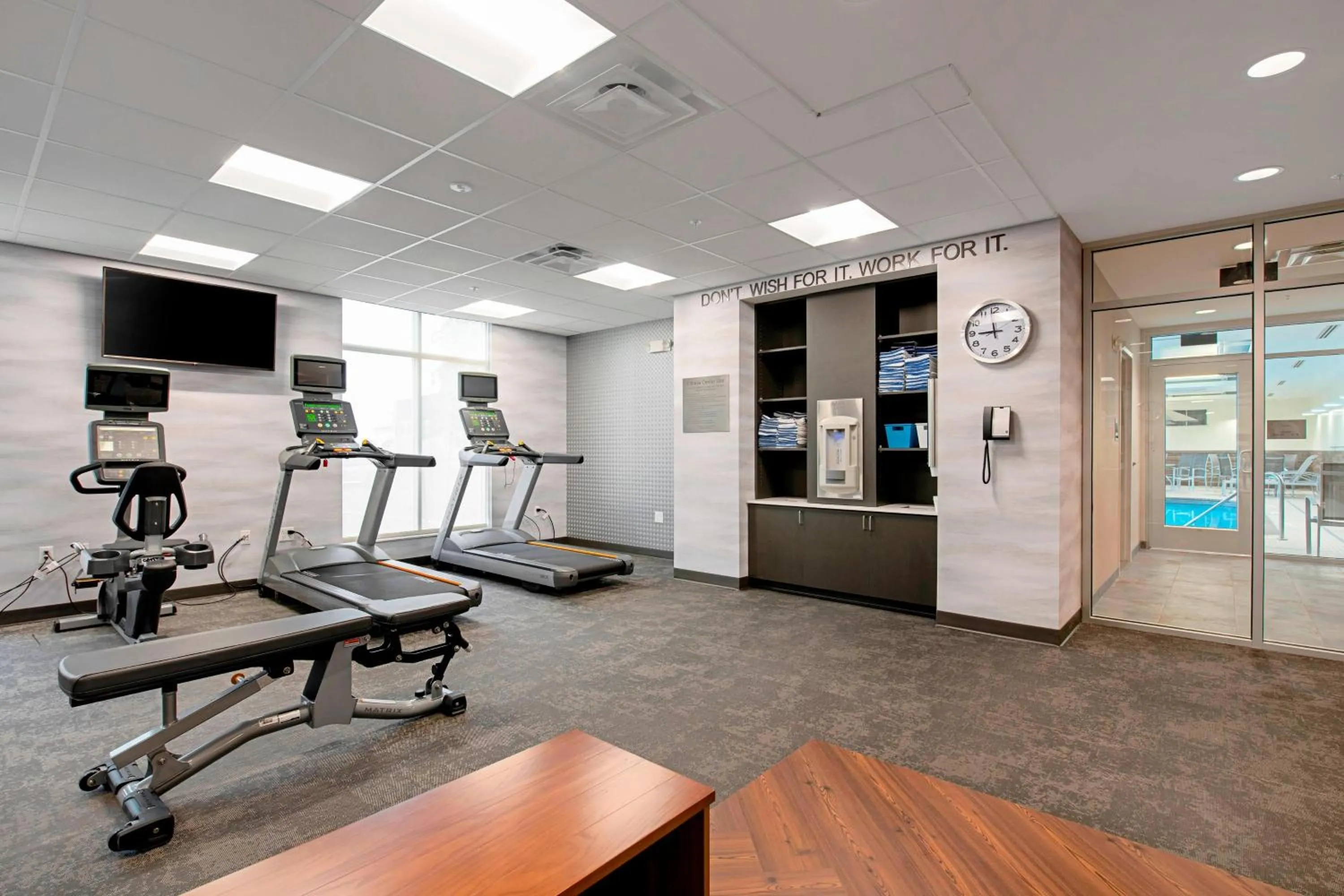 Fitness centre/facilities in Fairfield Inn & Suites By Marriott Duluth Waterfront