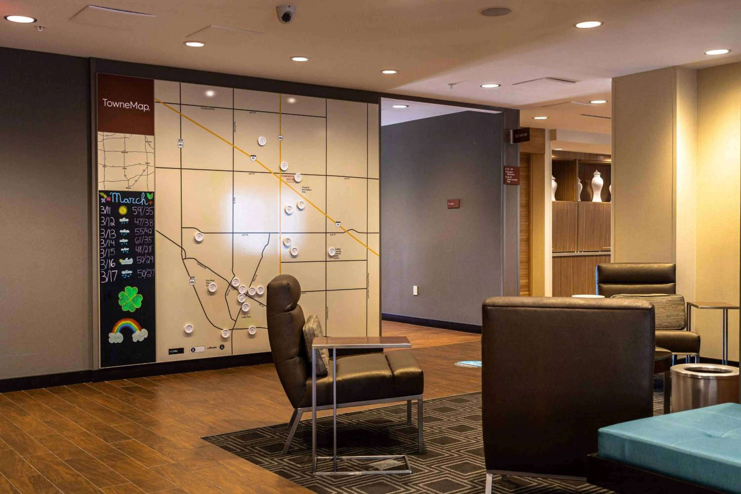 Lobby or reception in Towneplace Suites By Marriott Hays