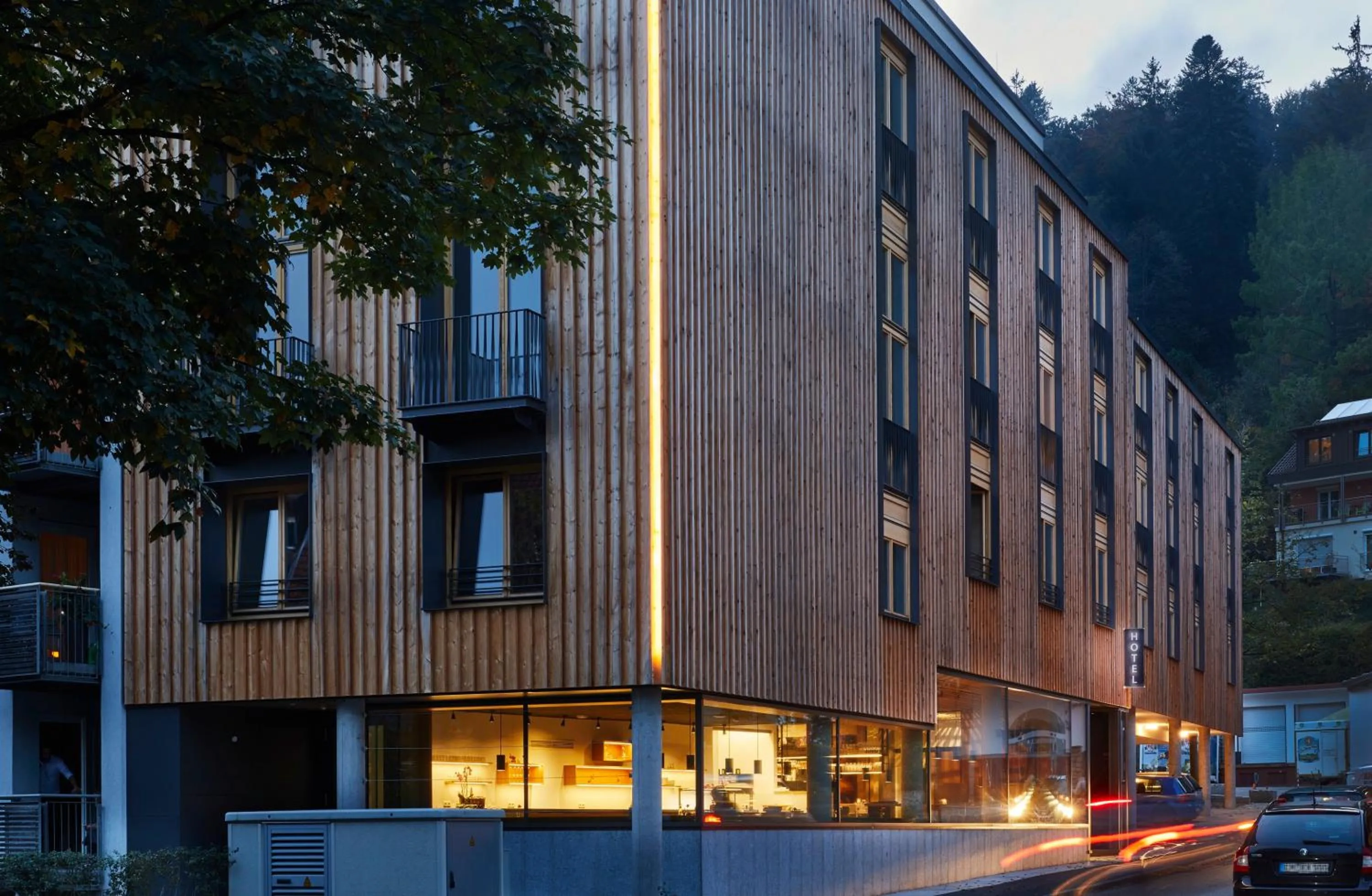 Property building in ElzLand Hotel 9 Linden