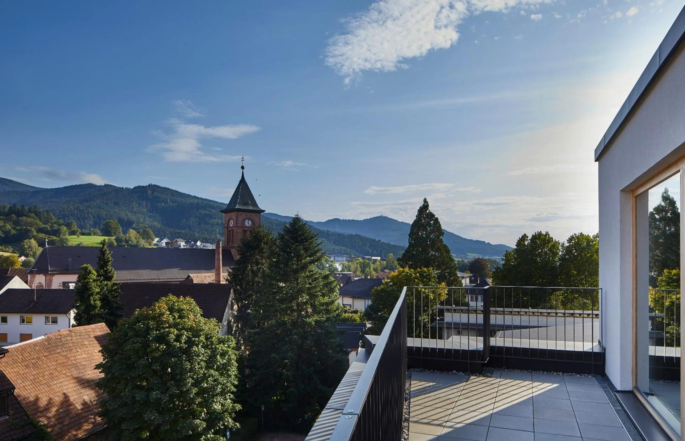 Balcony/Terrace in ElzLand Hotel 9 Linden