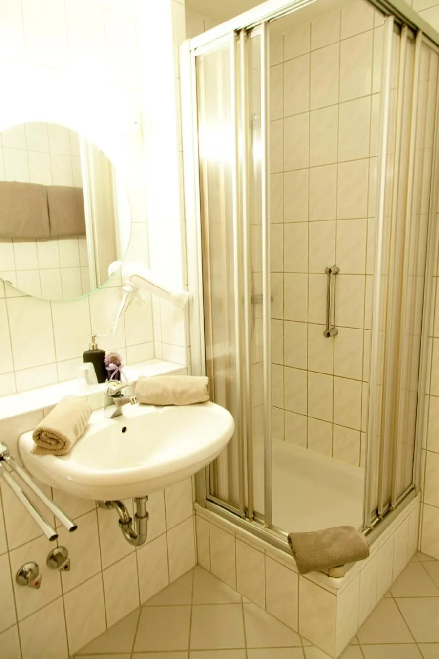 Bathroom in Hotel dasZimmermann