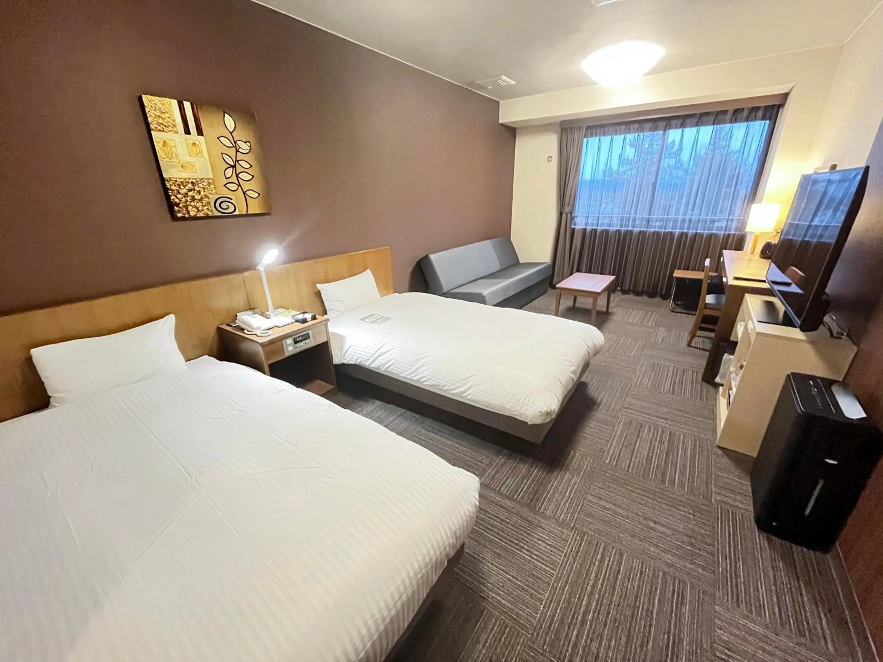 Photo of the whole room, Bed in Route Inn Grantia Hidatakayama Wakura no yado