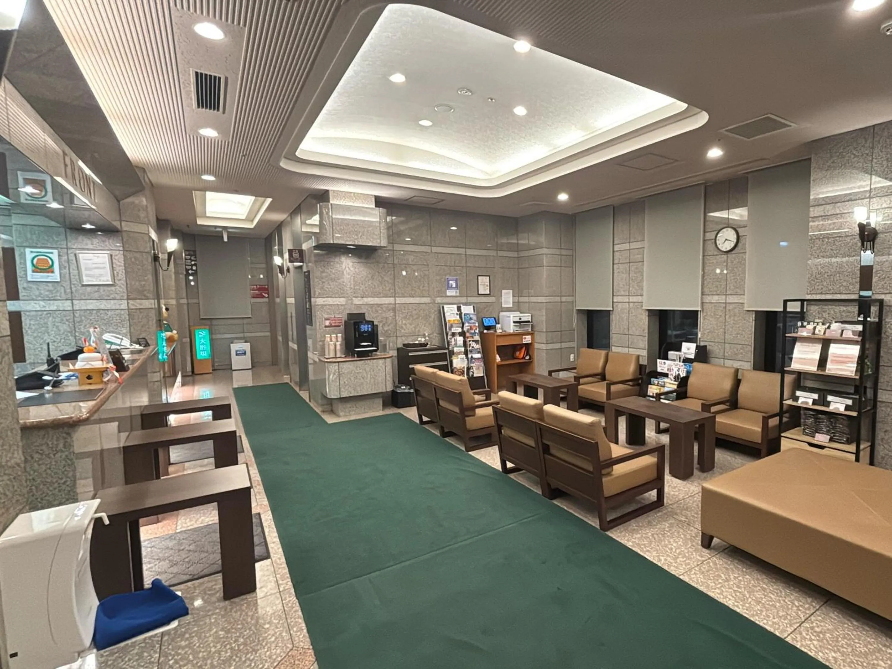 Lobby or reception in Hotel Route-Inn Asahikawa Ekimae Ichijodori