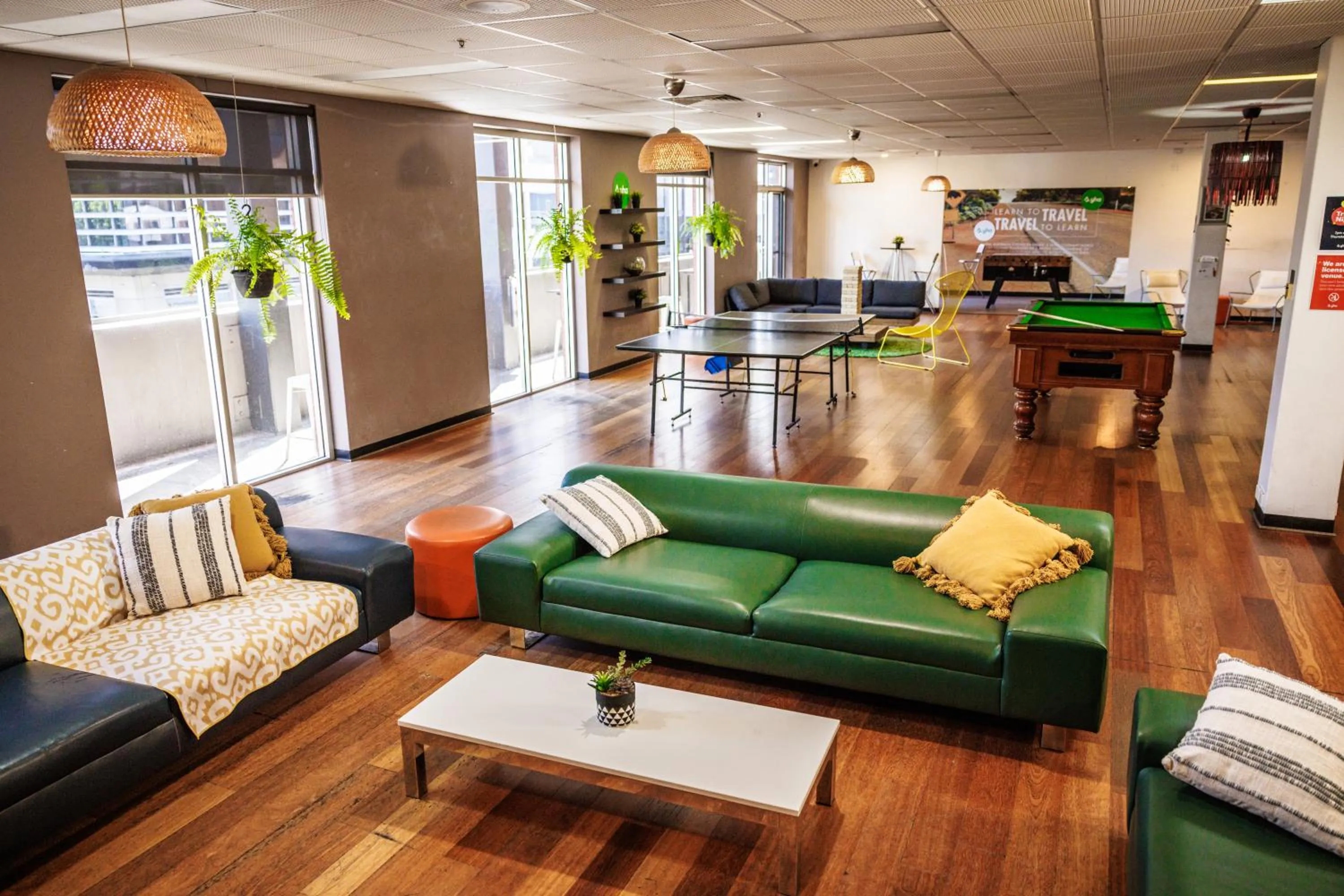 Game Room in YHA Adelaide Central