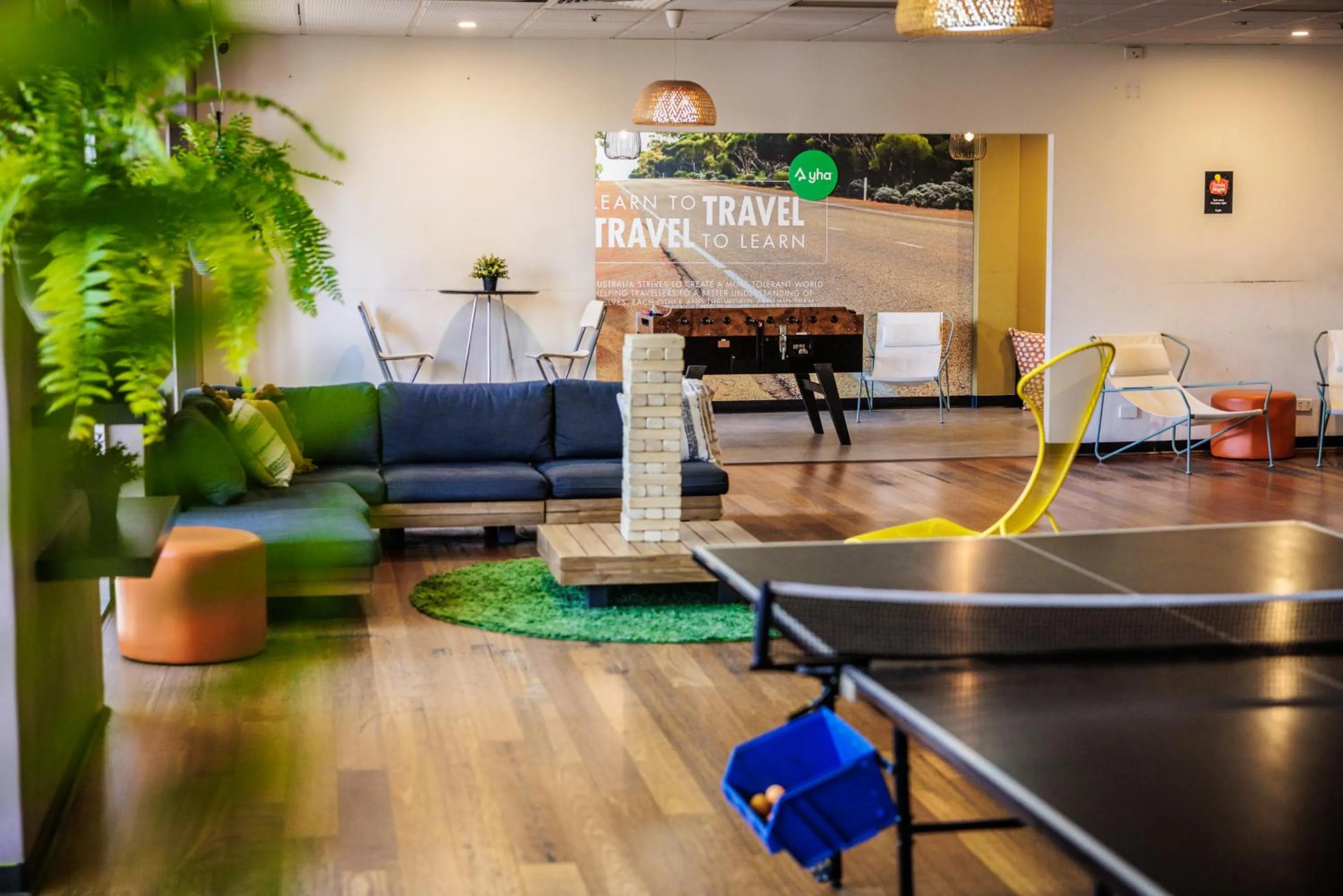 Game Room in YHA Adelaide Central