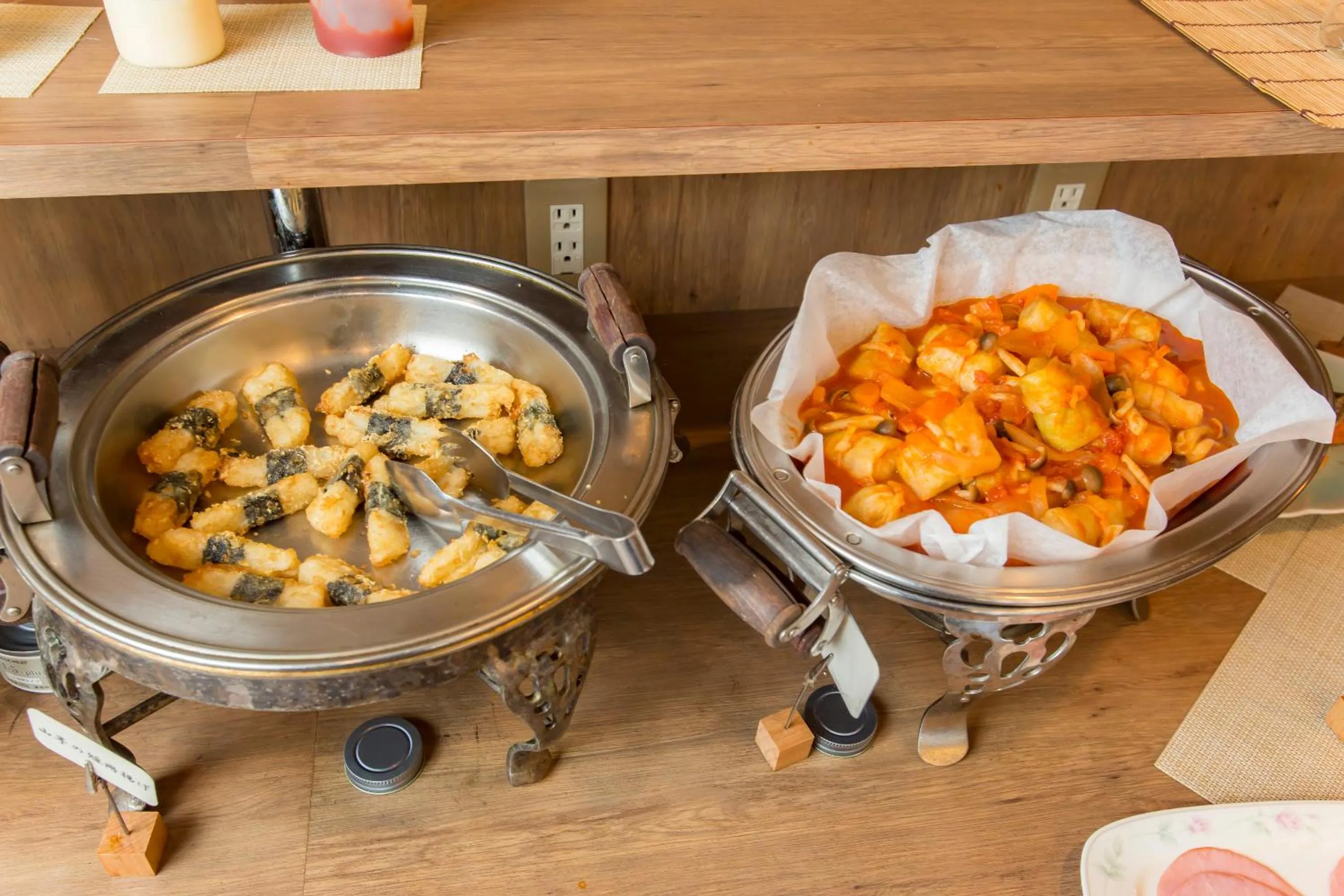 Buffet breakfast in Hotel Route-Inn Tokyo Ikebukuro