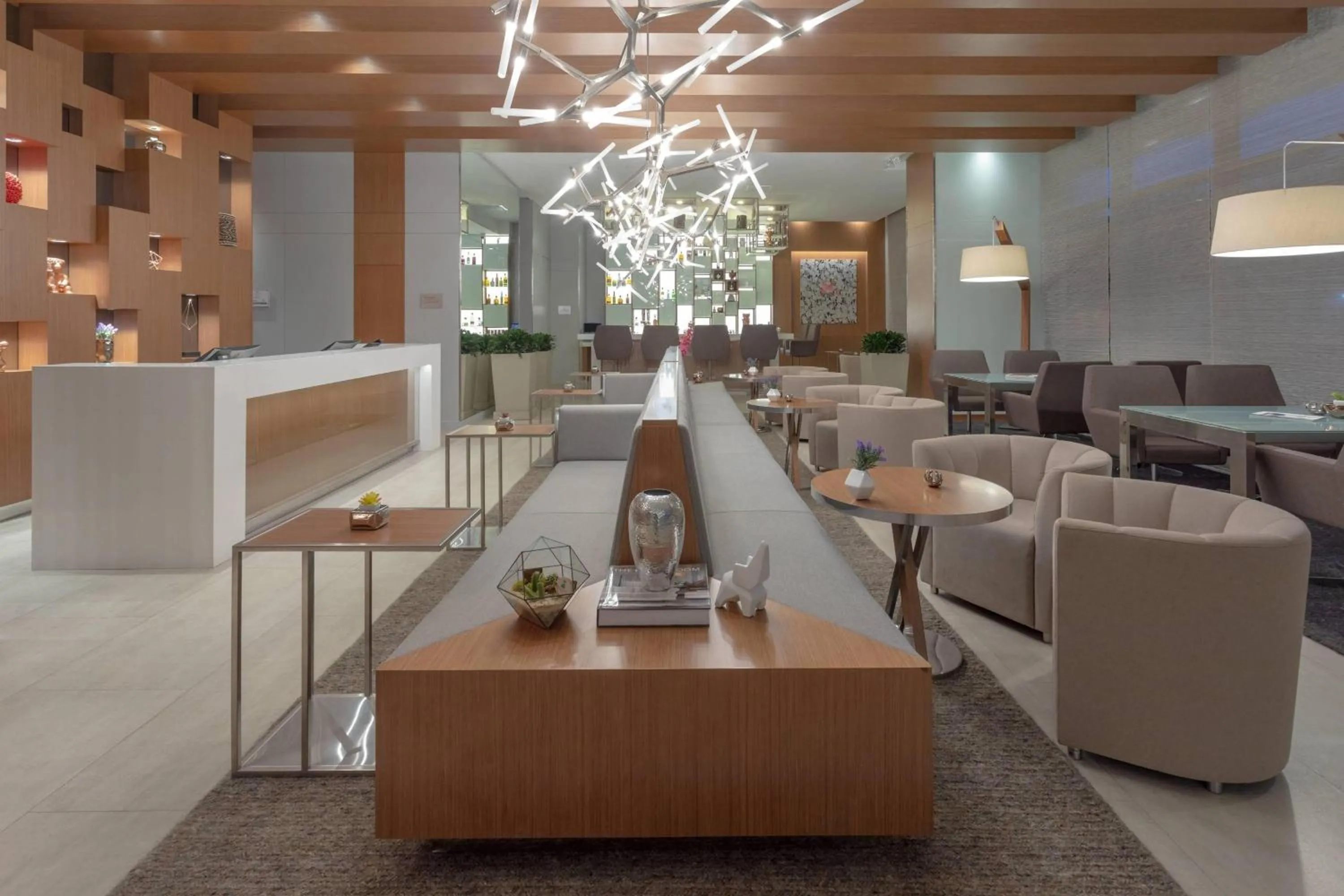 Lobby or reception in AC Hotel By Marriott Santa Marta