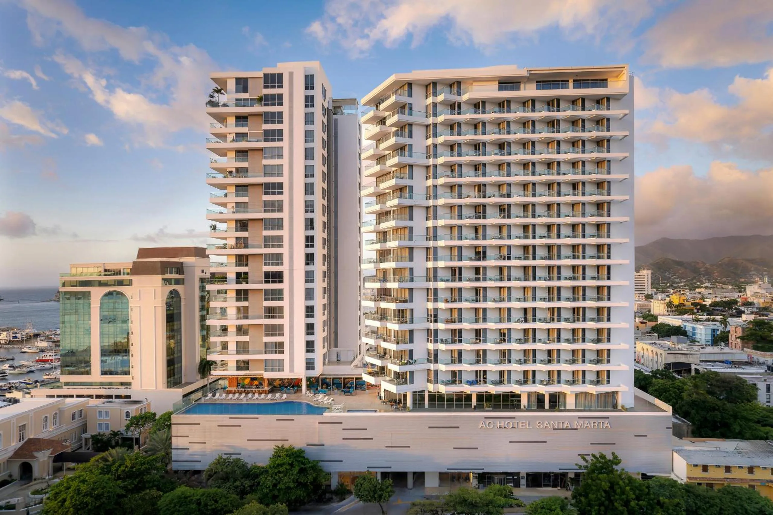 Facade/entrance in AC Hotel By Marriott Santa Marta