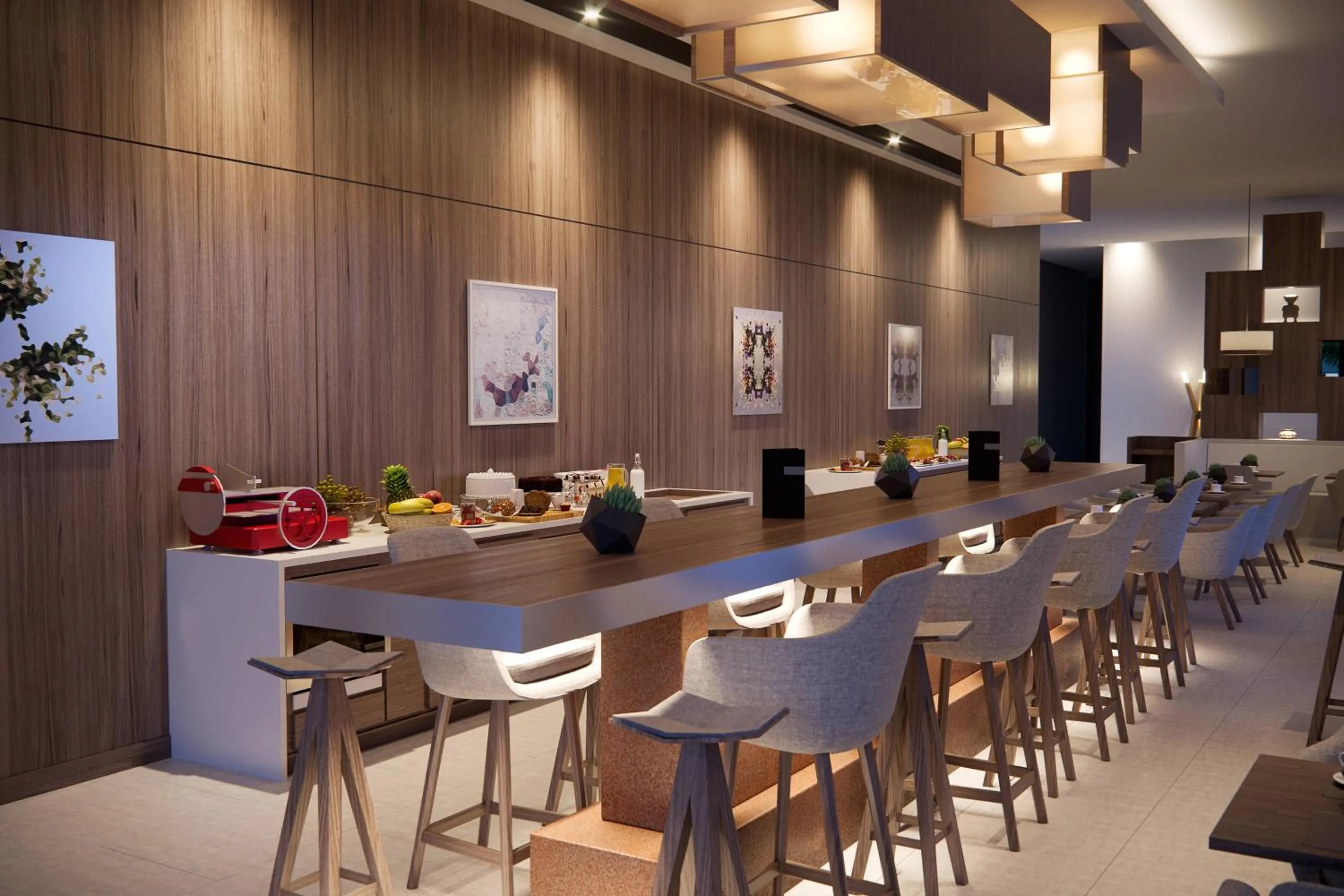 Kitchen or kitchenette in AC Hotel By Marriott Santa Marta