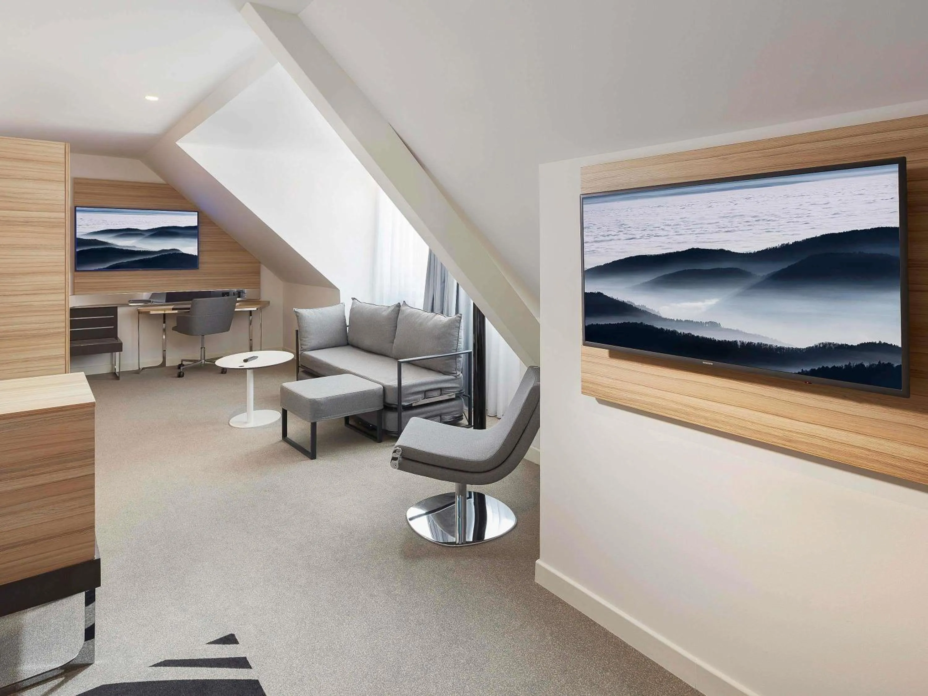 Bedroom in Novotel Suites Colmar Centre