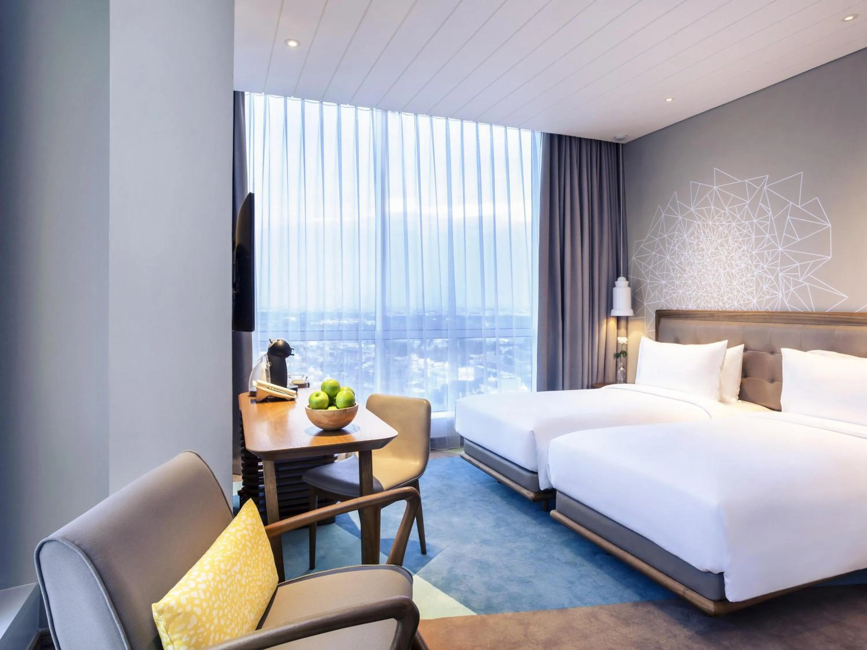 Bedroom, Bed in Mercure Jakarta Pantai Indah Kapuk